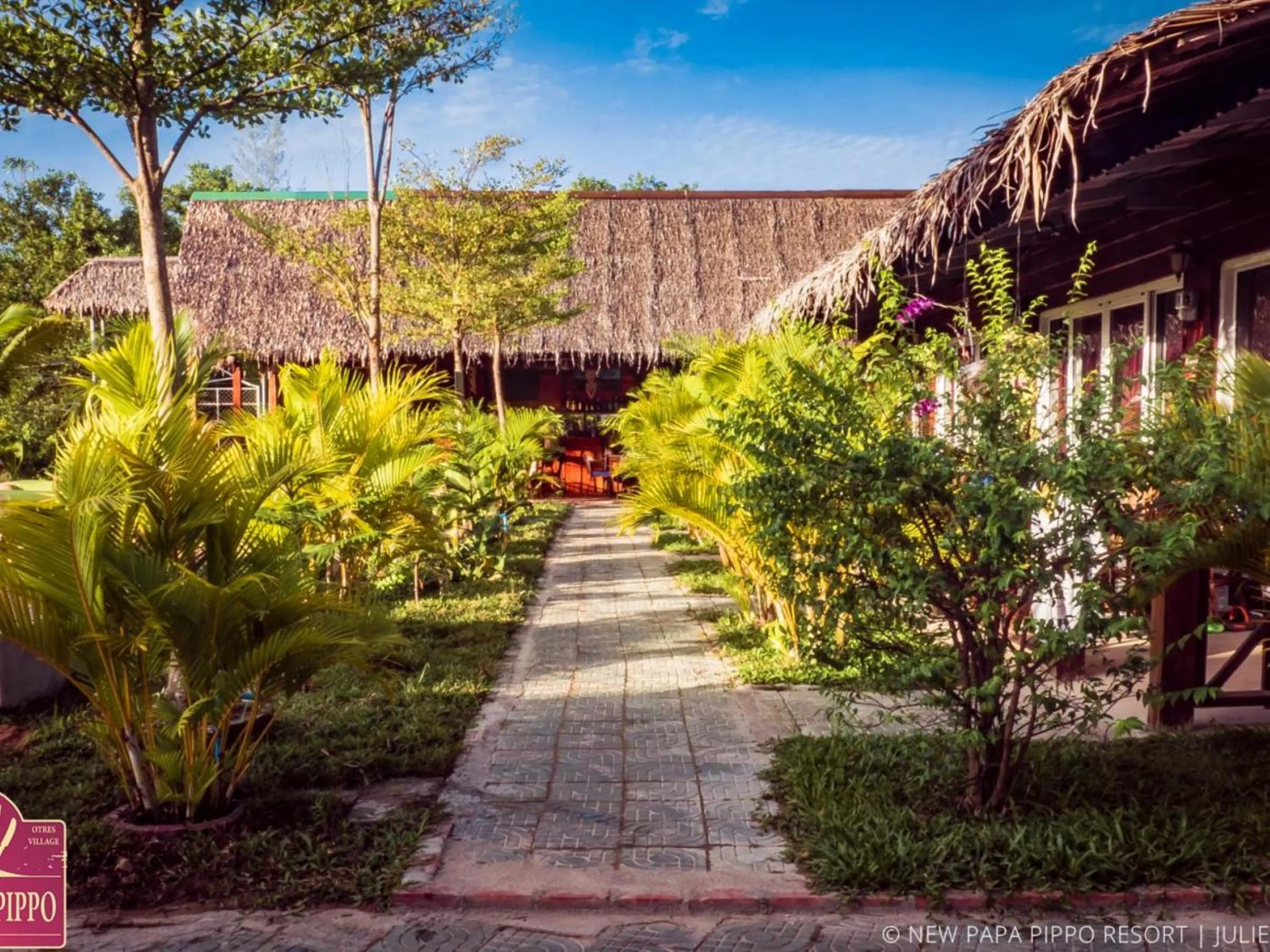 Garden in New Papa Pippo Resort