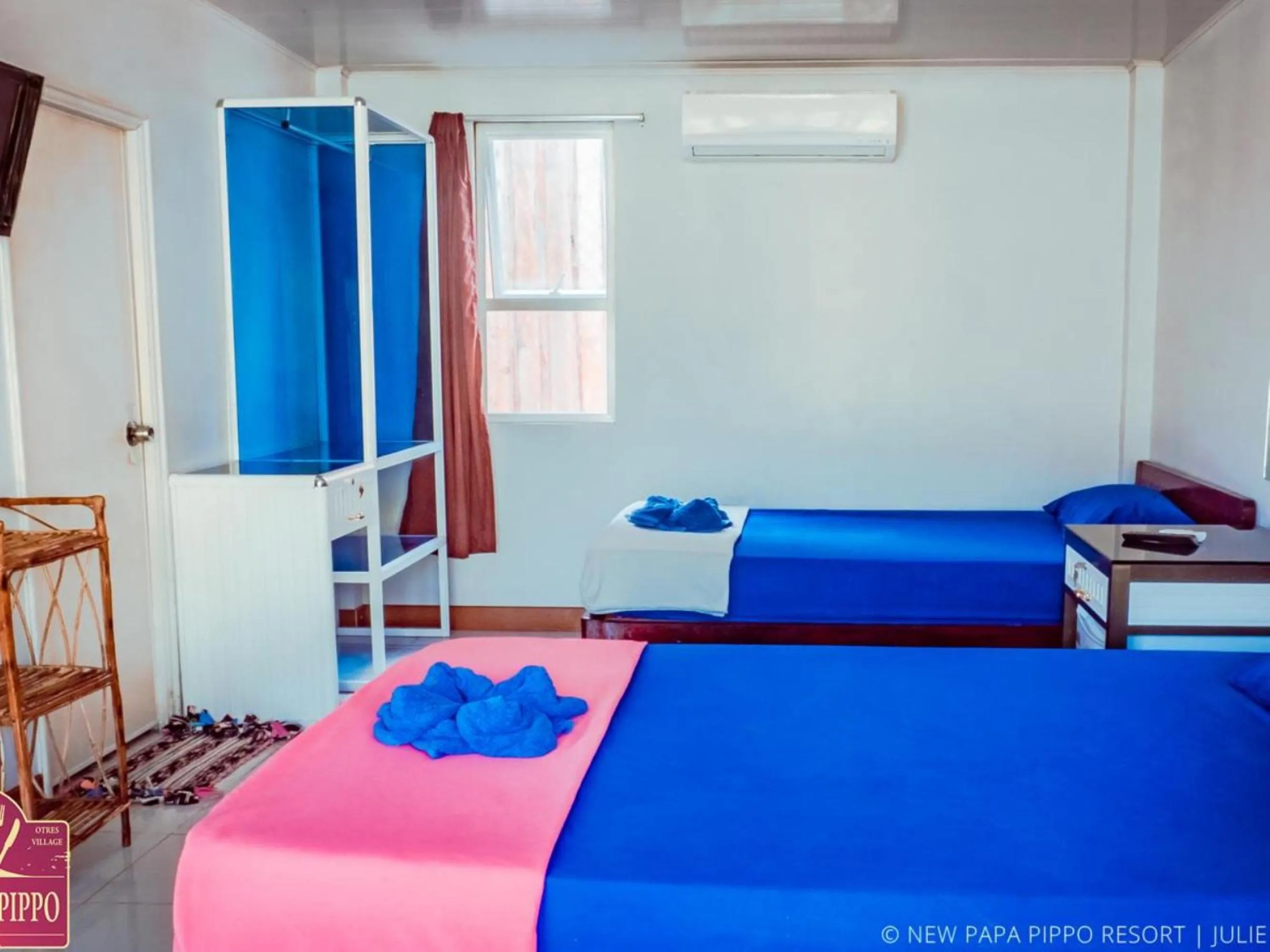 Bed in New Papa Pippo Resort