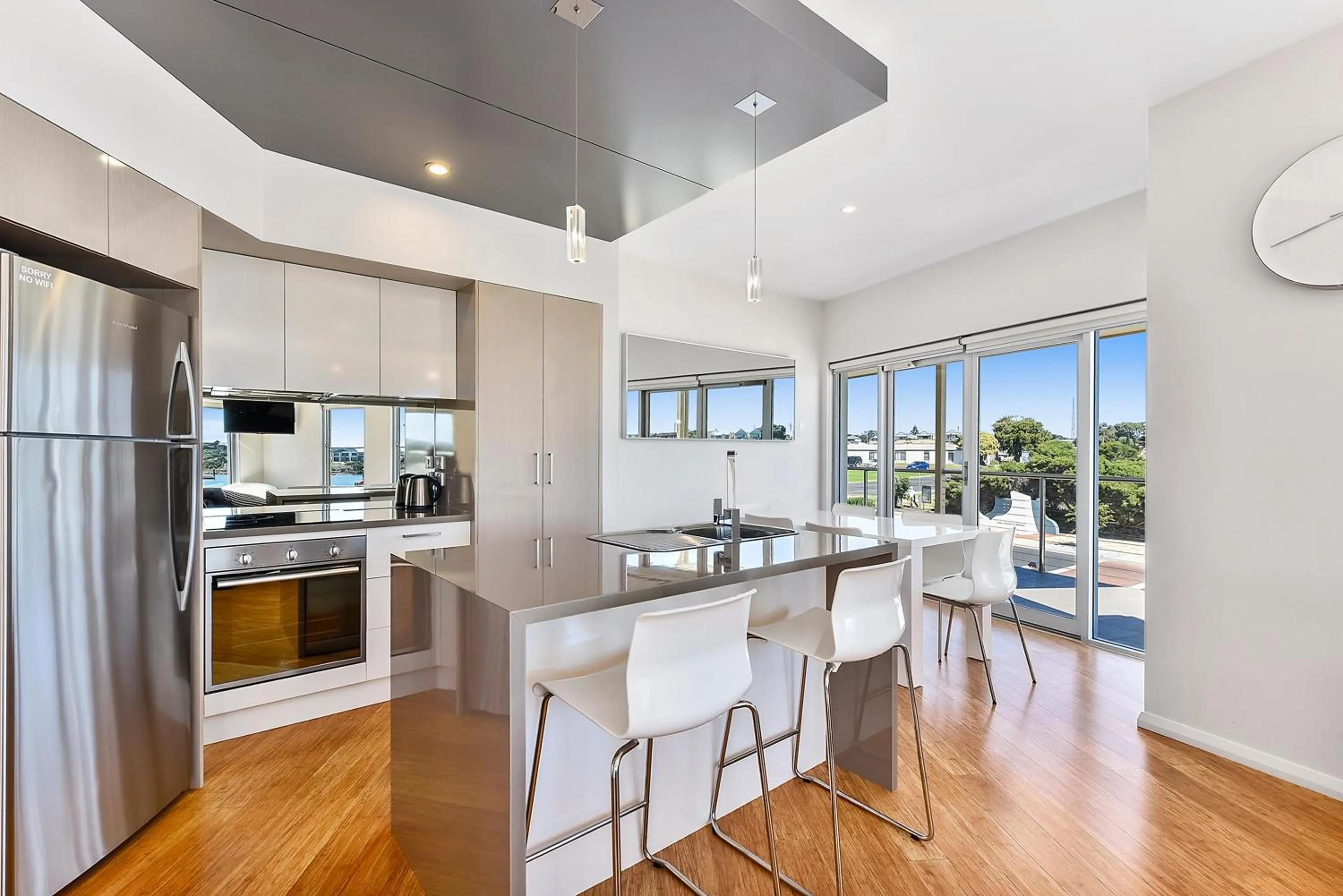 Balcony/Terrace in Robe Marina Accommodation