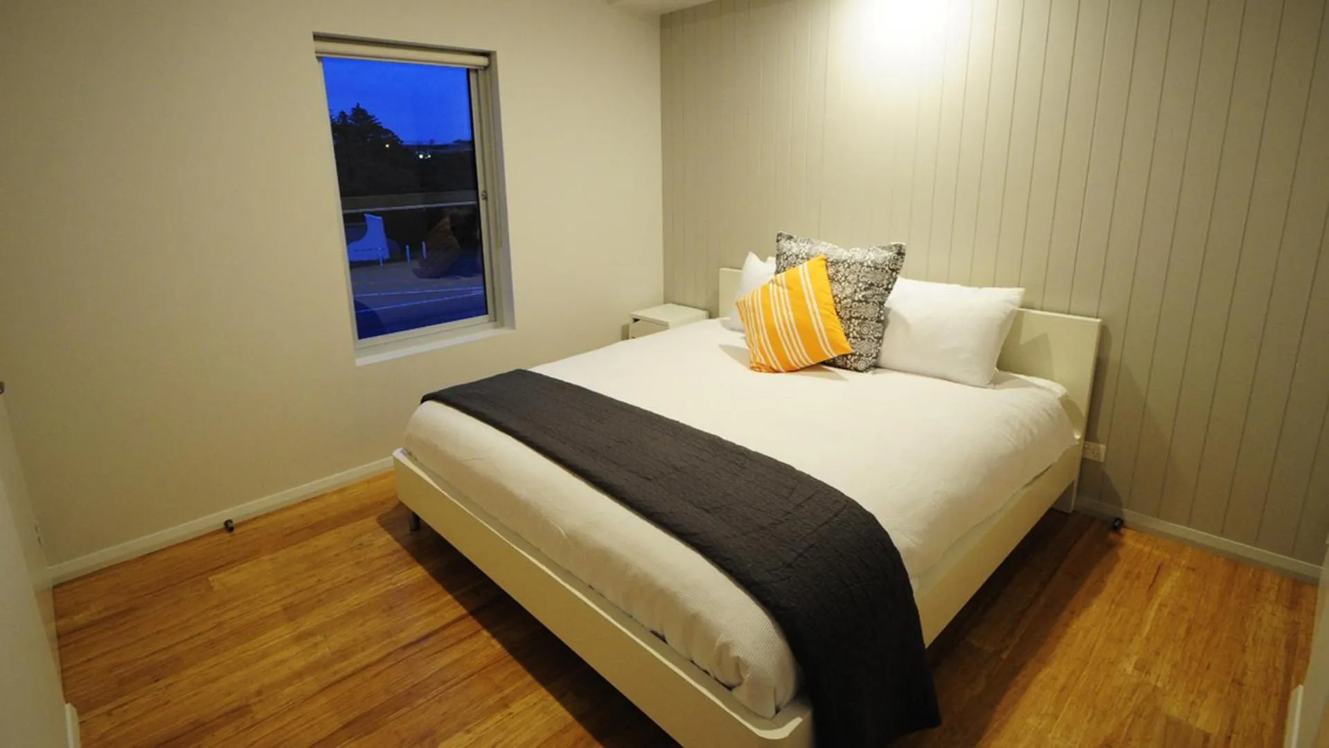 Bedroom, Bed in Robe Marina Accommodation