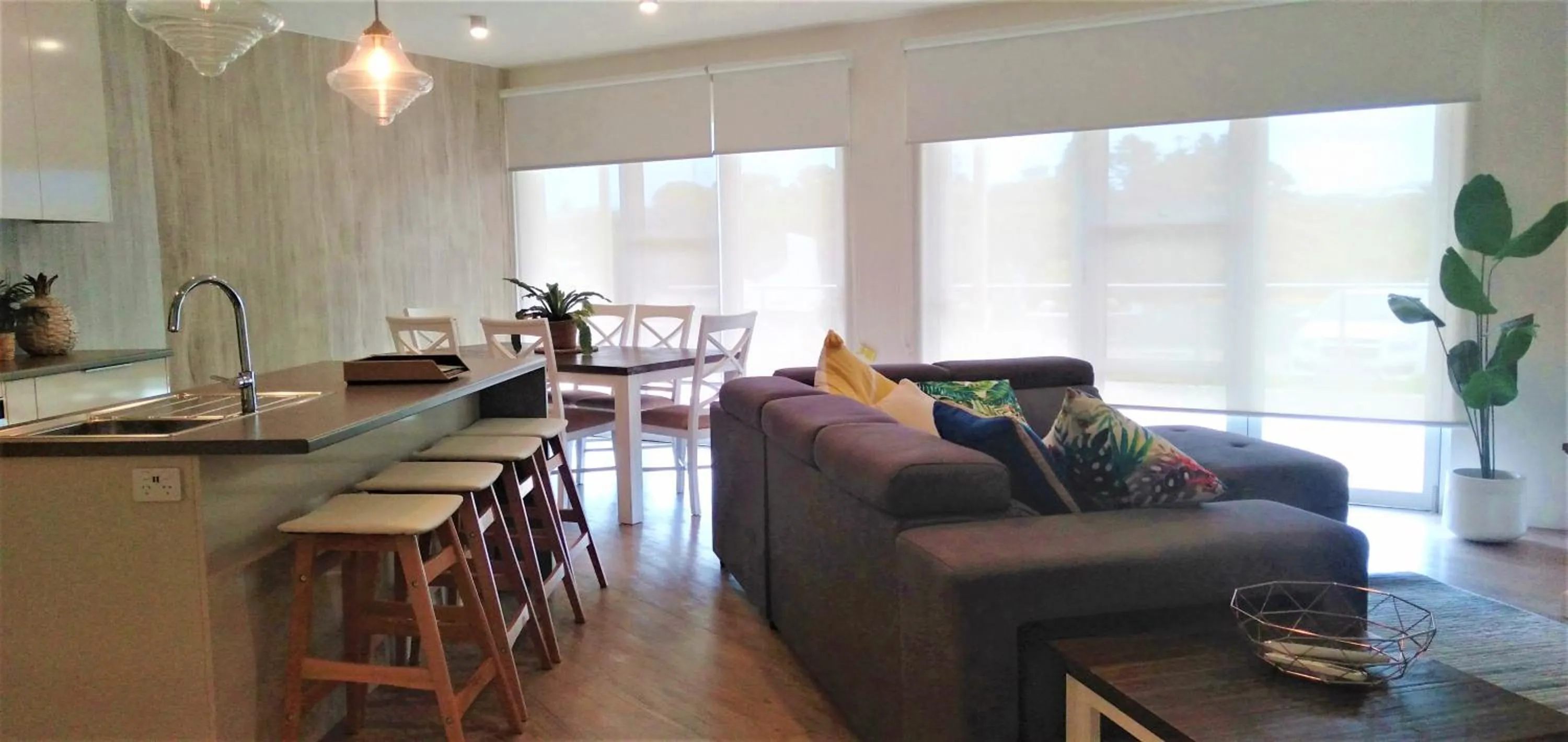 Living room in Robe Marina Accommodation