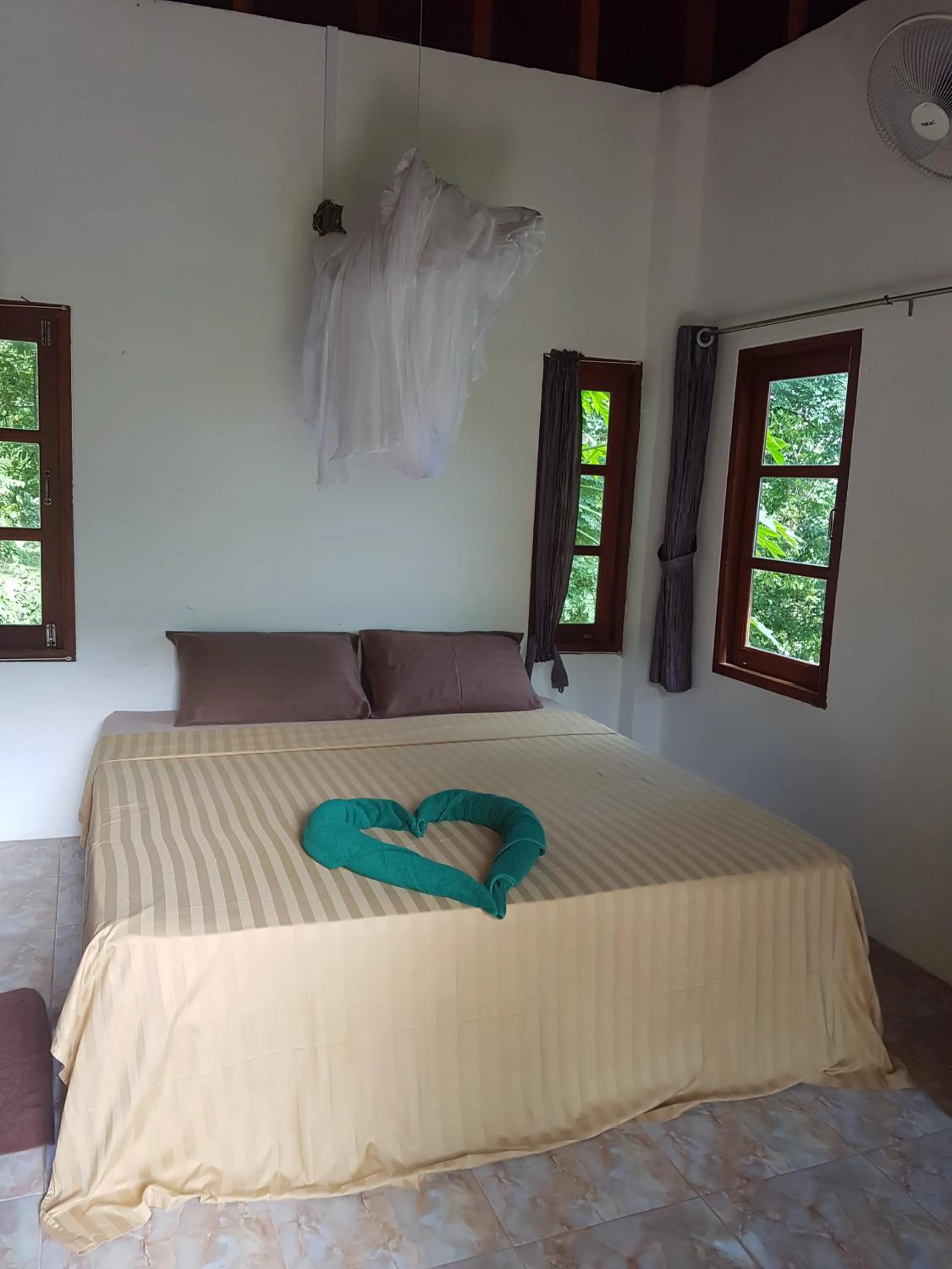 Bedroom, Bed in Poseidon Resort