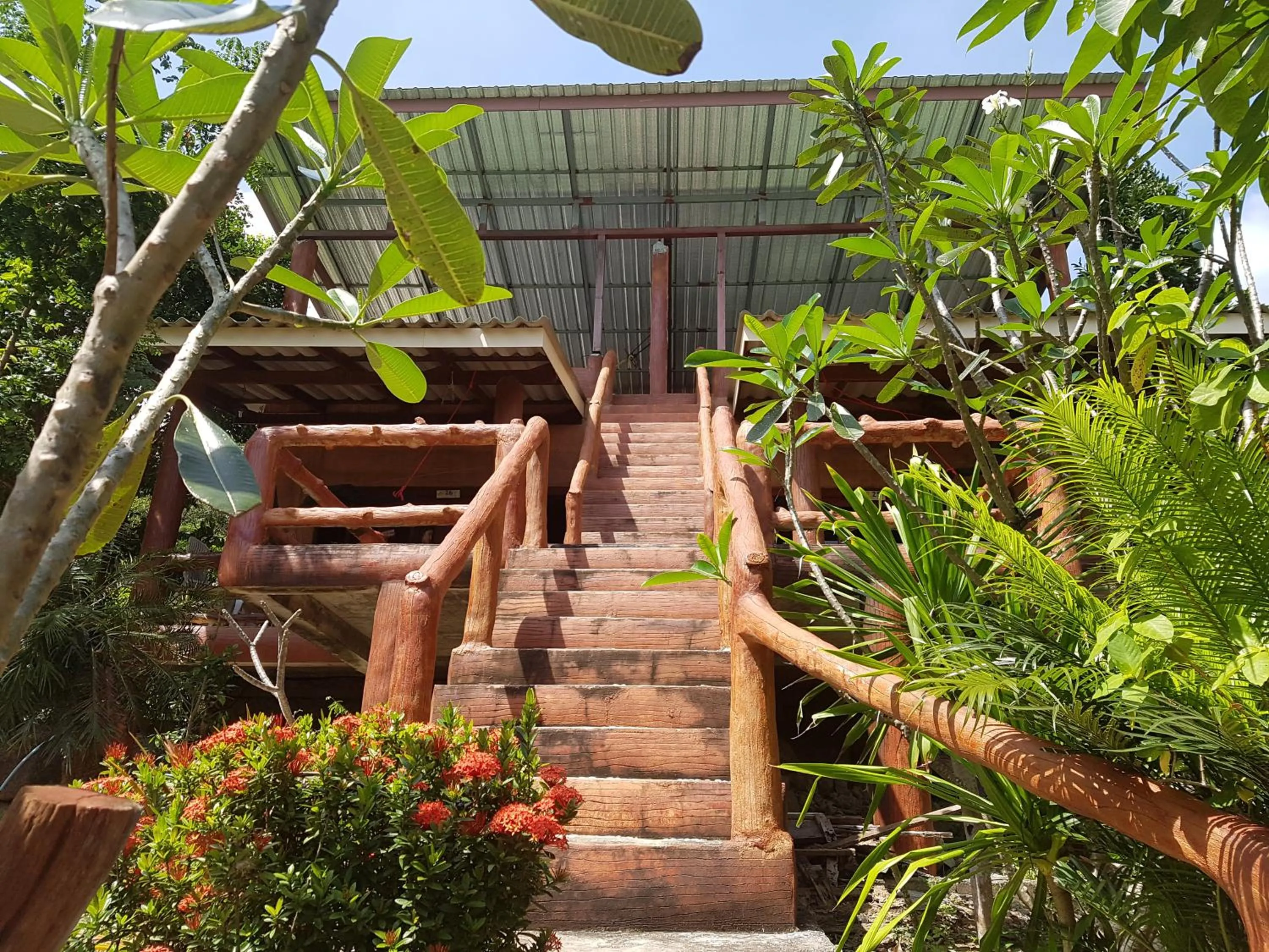 Garden view in Poseidon Resort