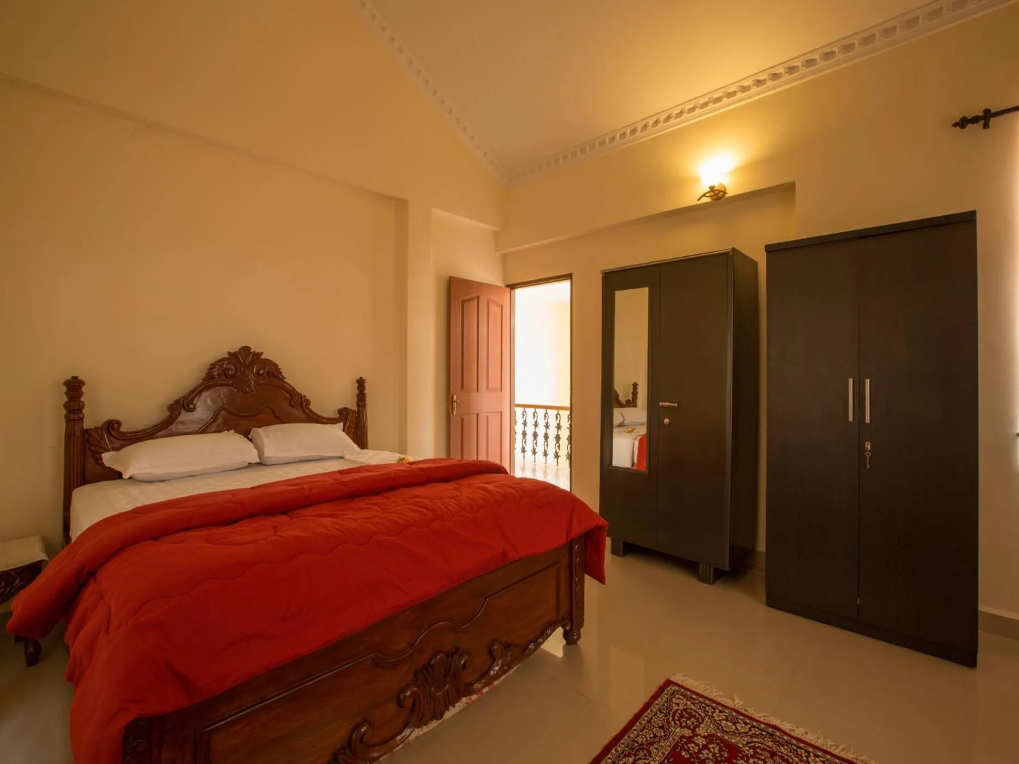 Bed in Saudades Homestays