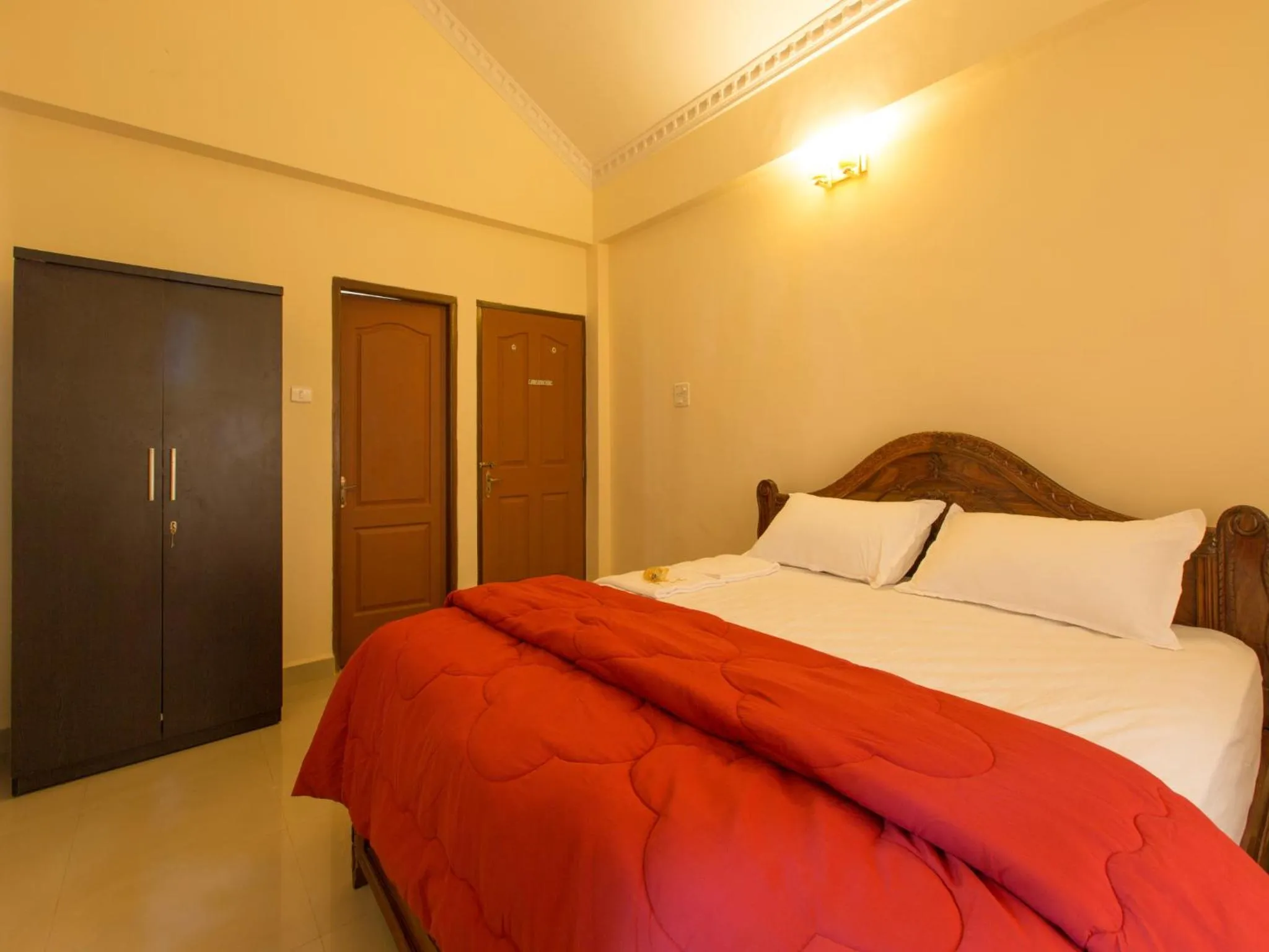 Bed in Saudades Homestays