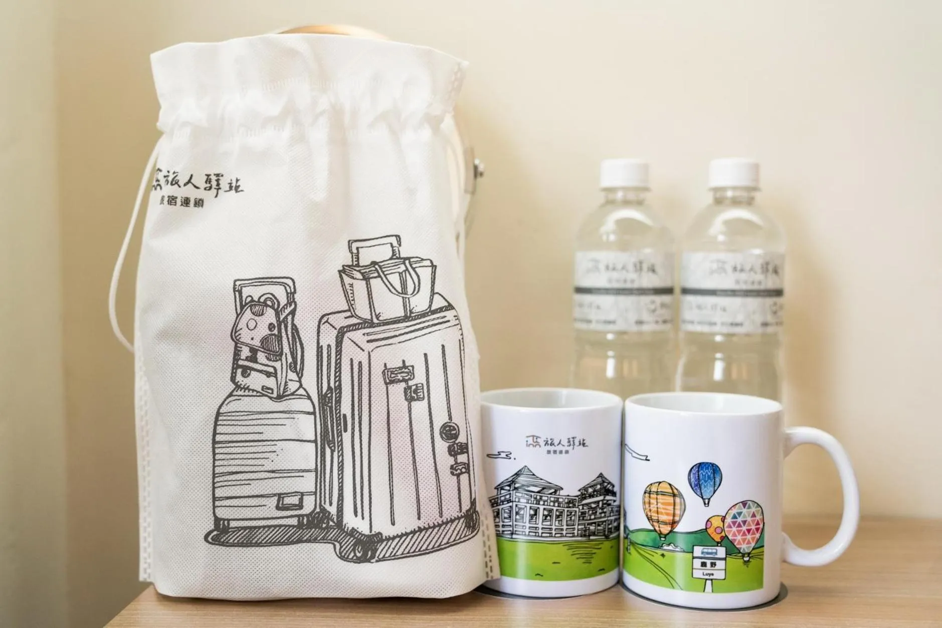 Decorative detail in Traveller Inn Tiehua Cultural and Creative Hotel II