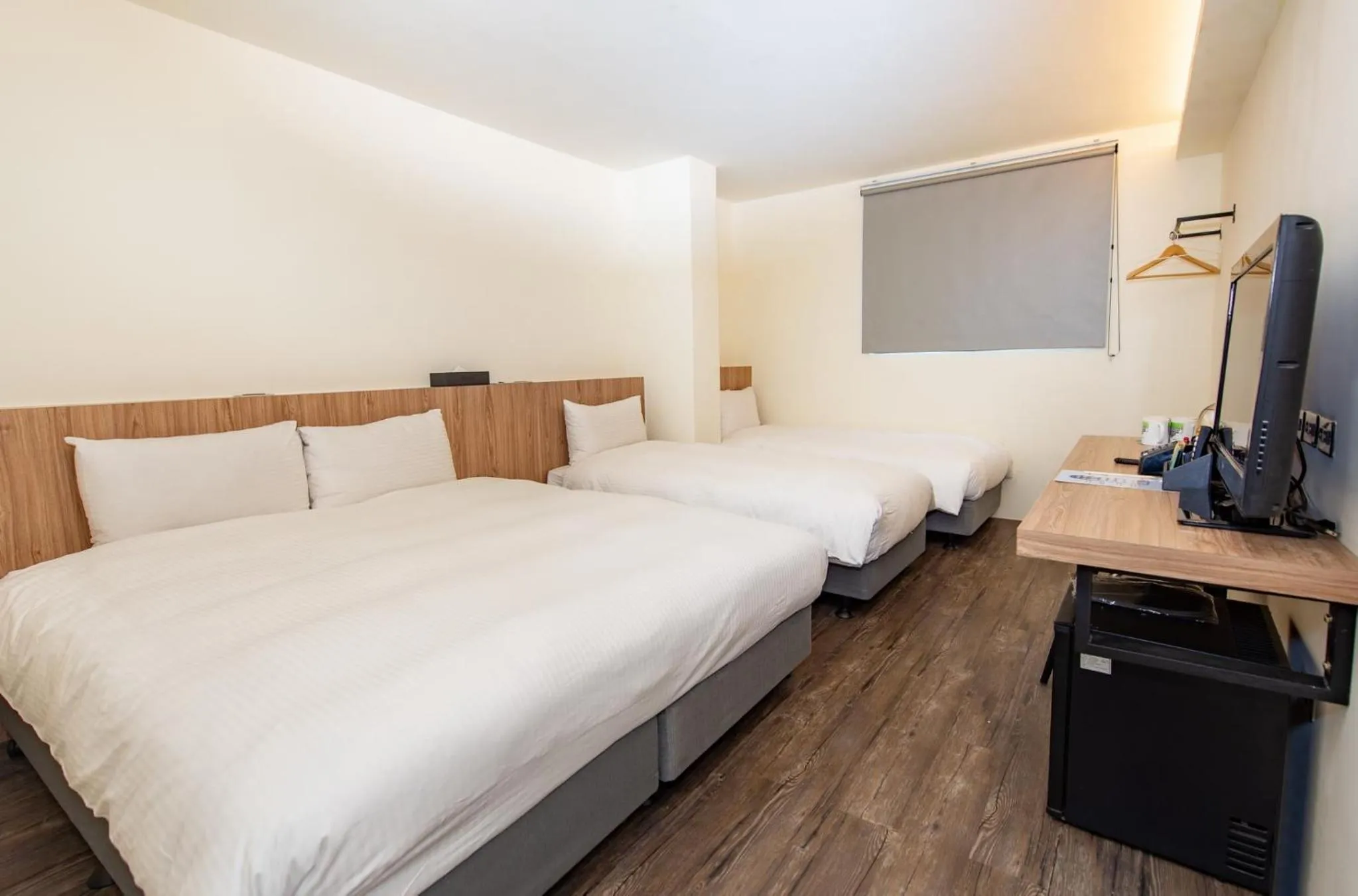 Bed in Traveller Inn Tiehua Cultural and Creative Hotel II