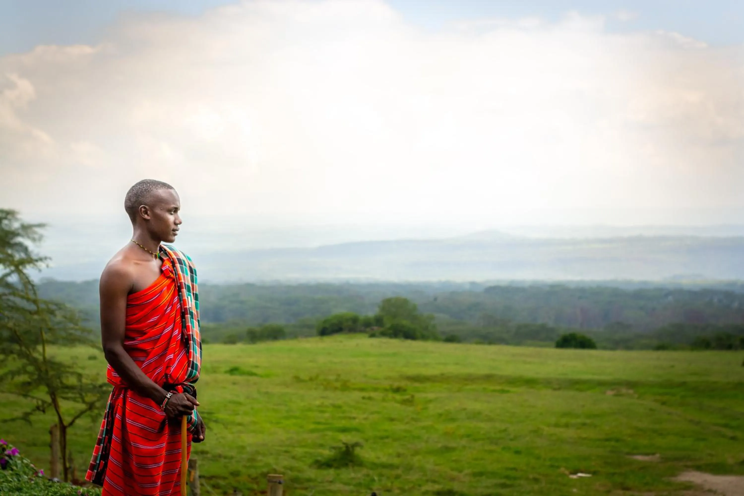 People in Lake Nakuru Lodge