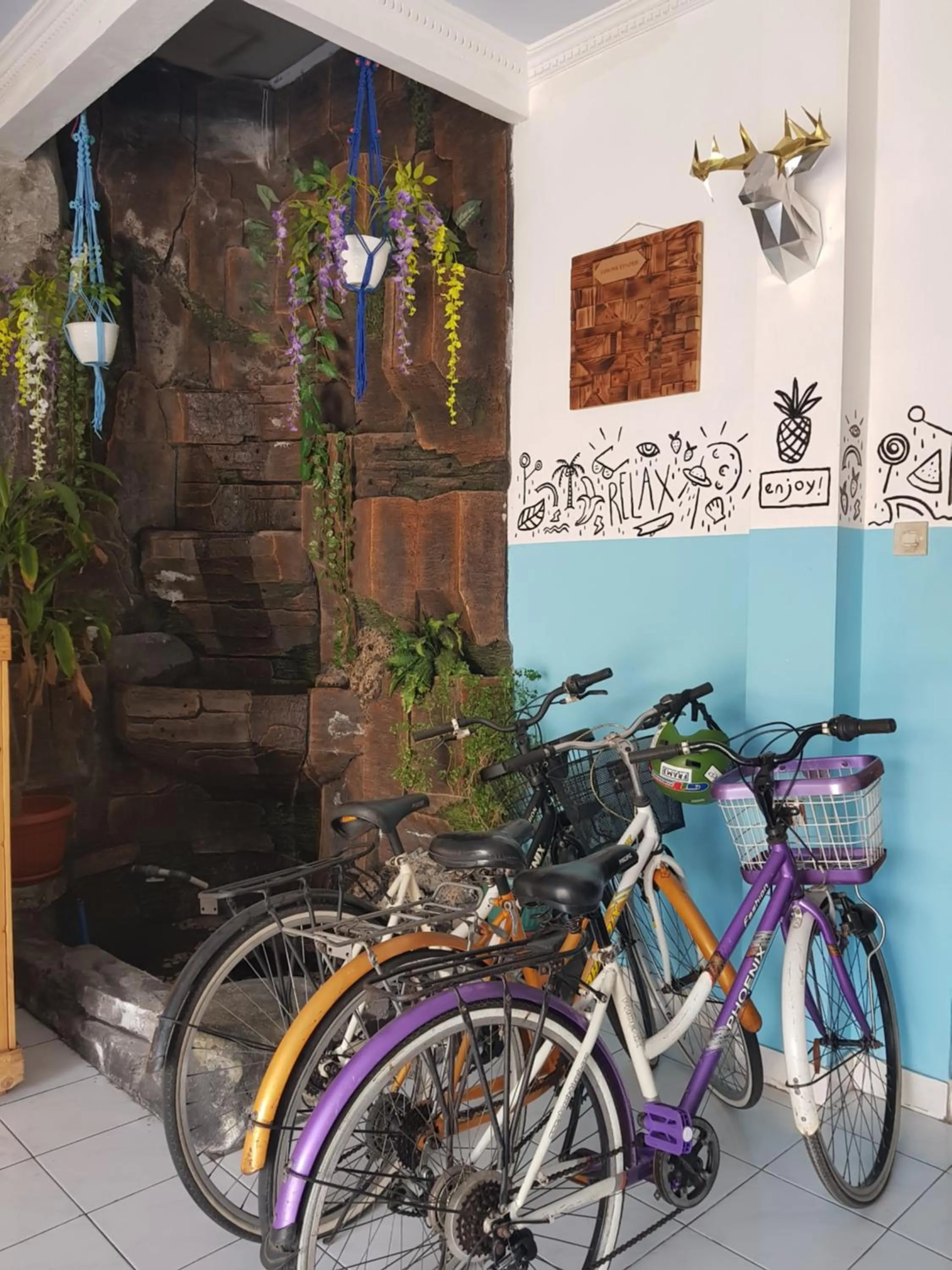 Cycling in Glory Homestay