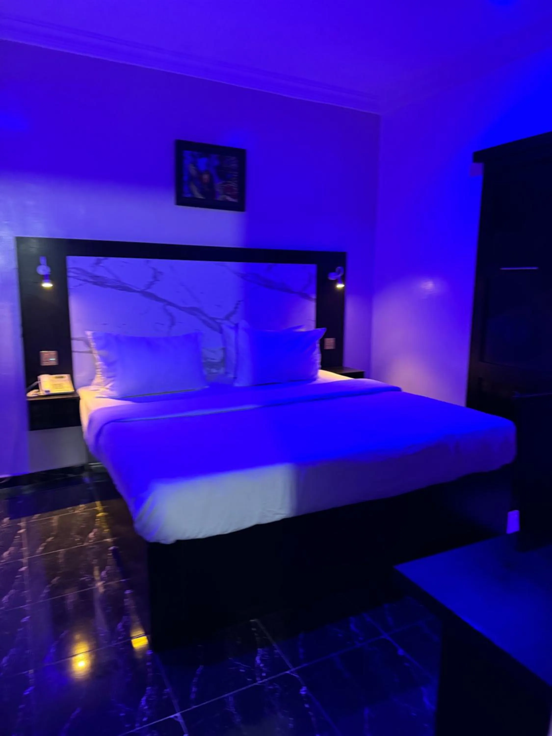 Bedroom, Bed in Posh Hotel and Suites Ikeja