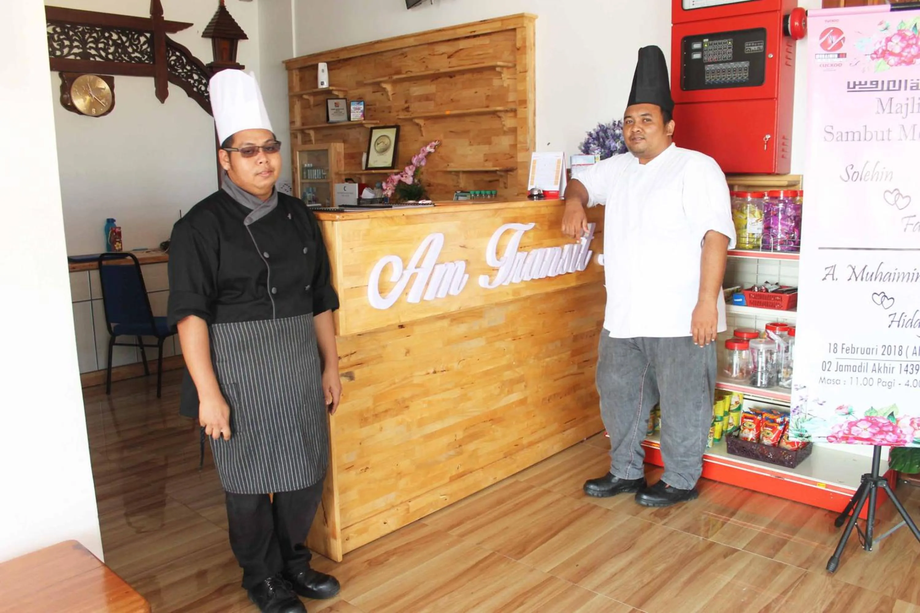 Lobby or reception in AM Transit Inn Kuala Terengganu