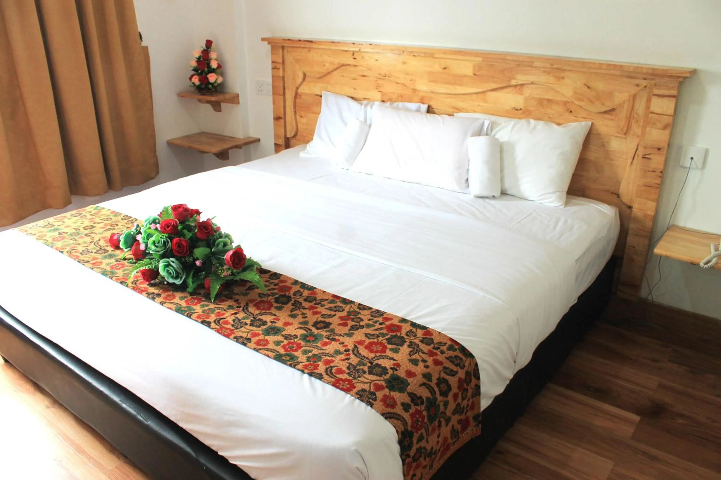 Bed in AM Transit Inn Kuala Terengganu