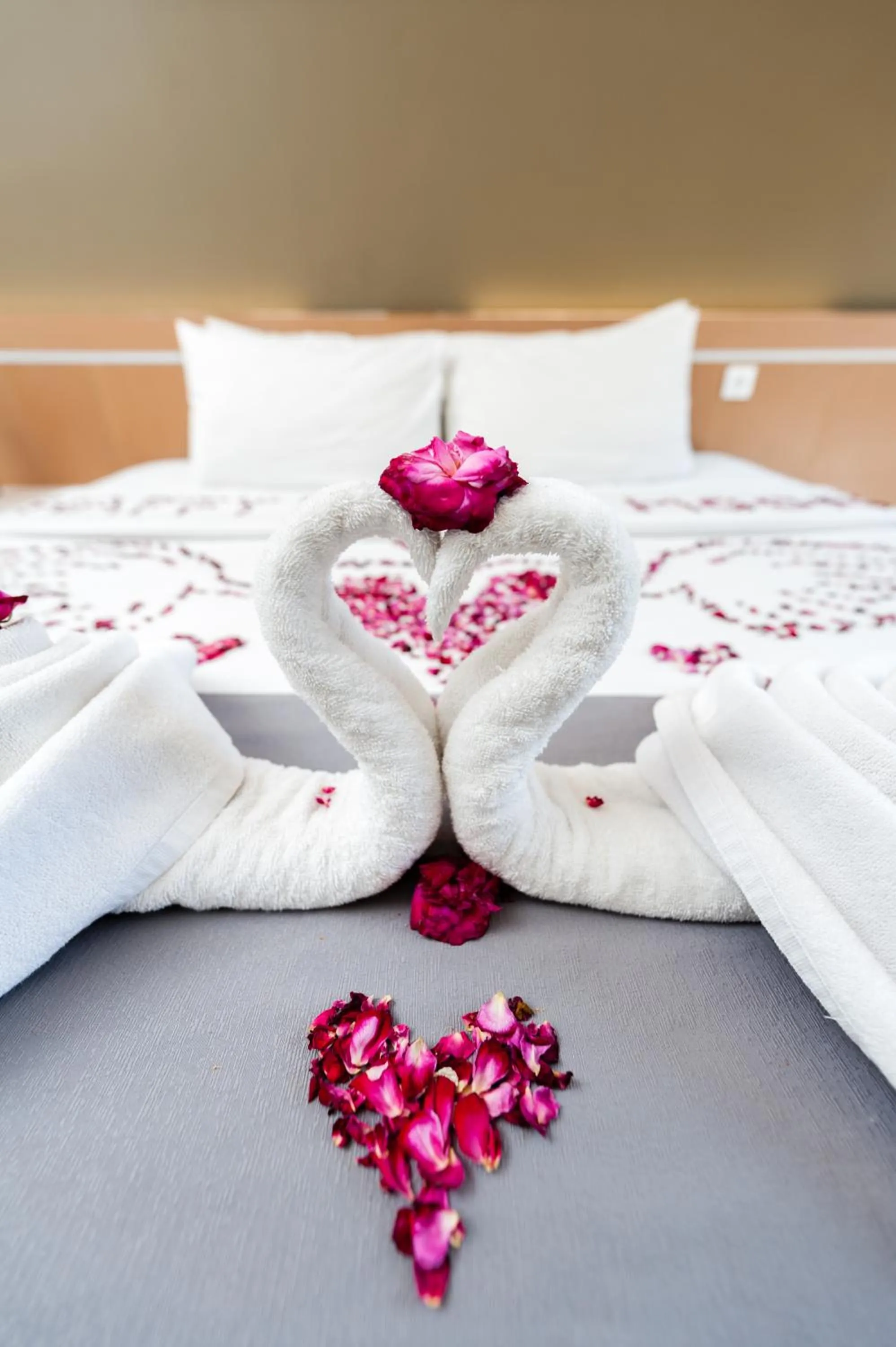 Bed in Nava Hotel Tawangmangu