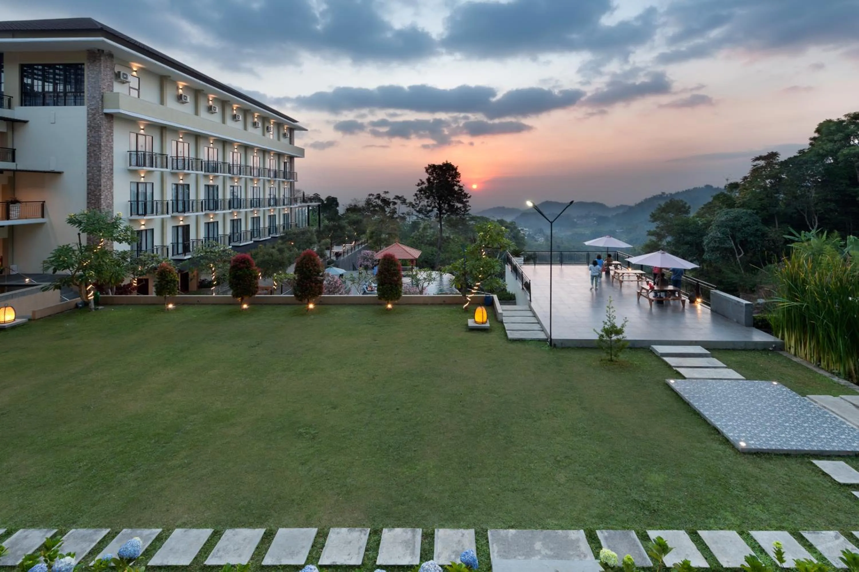 Property building in Nava Hotel Tawangmangu