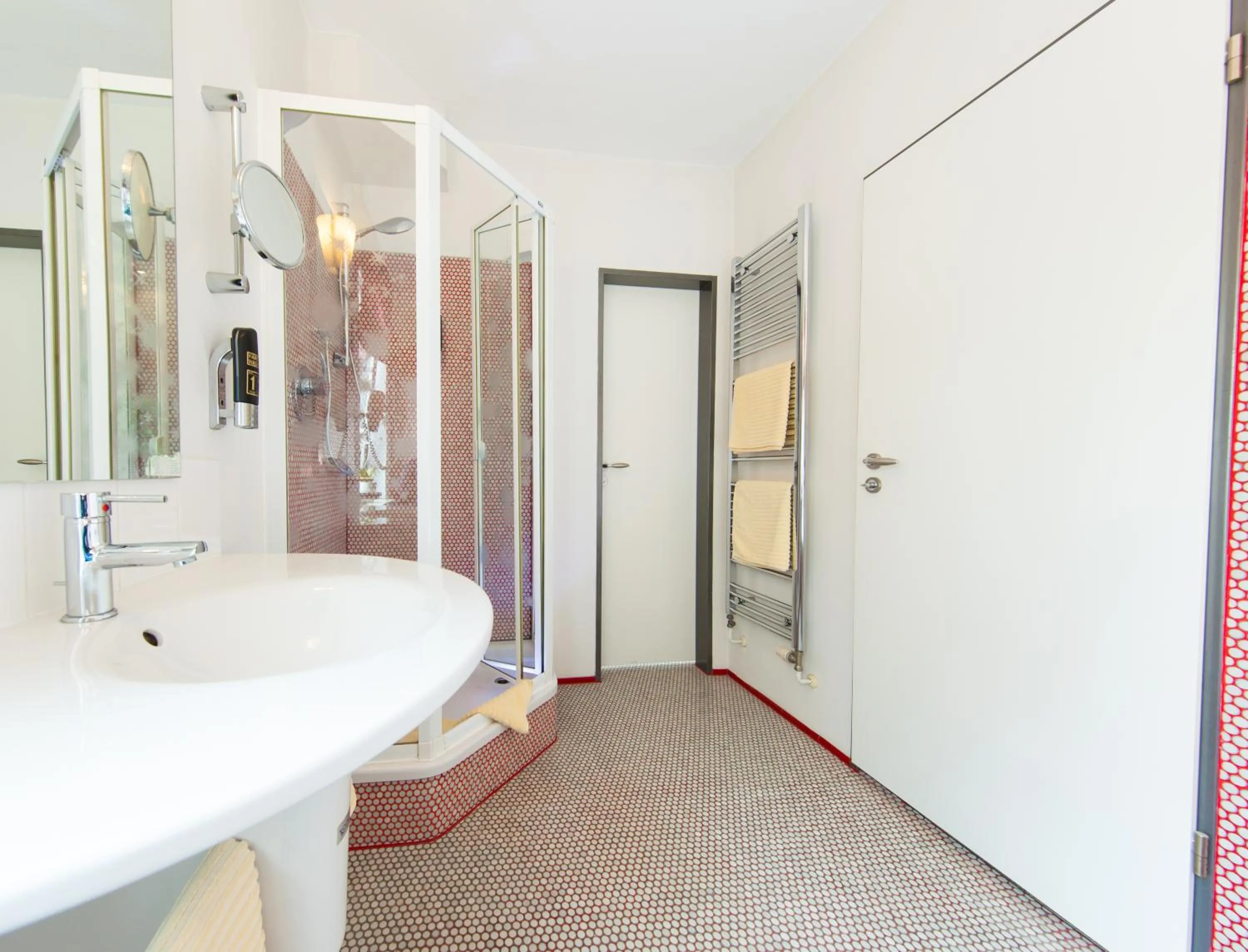 Bathroom in Garni-Hotel An der Weide