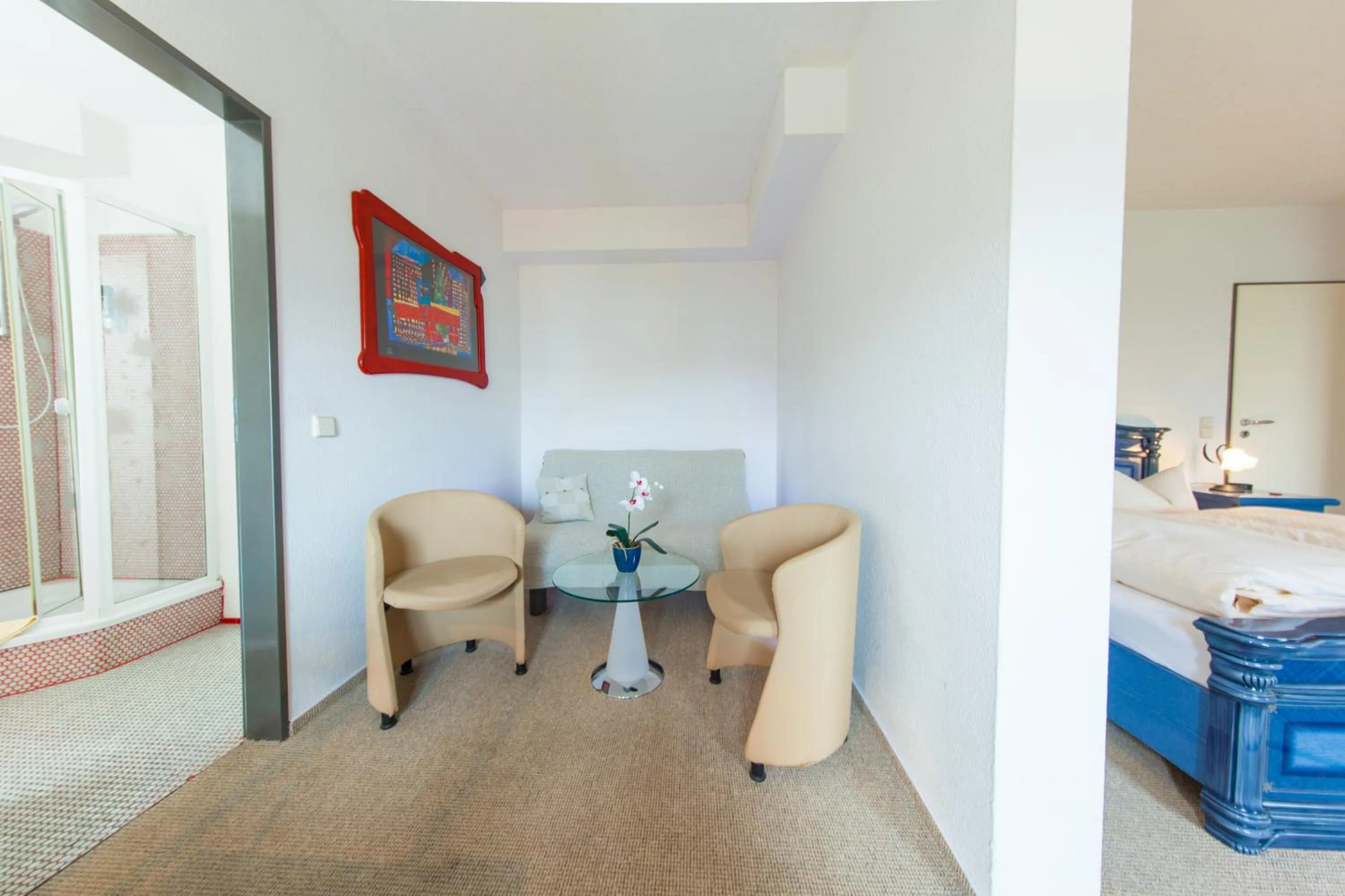 Living room in Garni-Hotel An der Weide