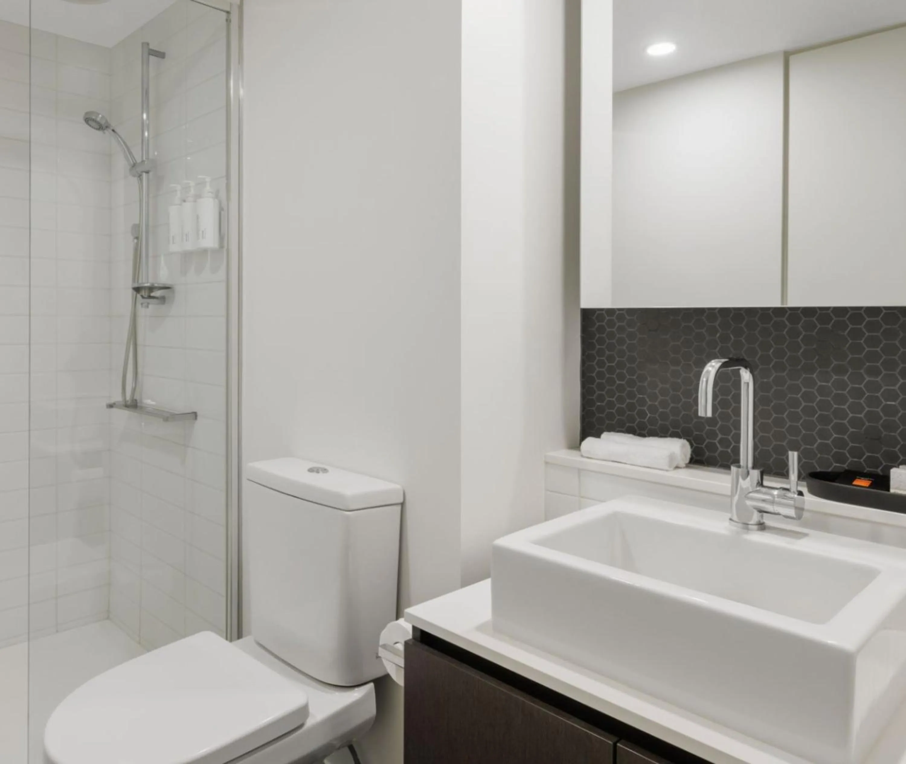 Shower in Avani Melbourne Jazz Corner Residences