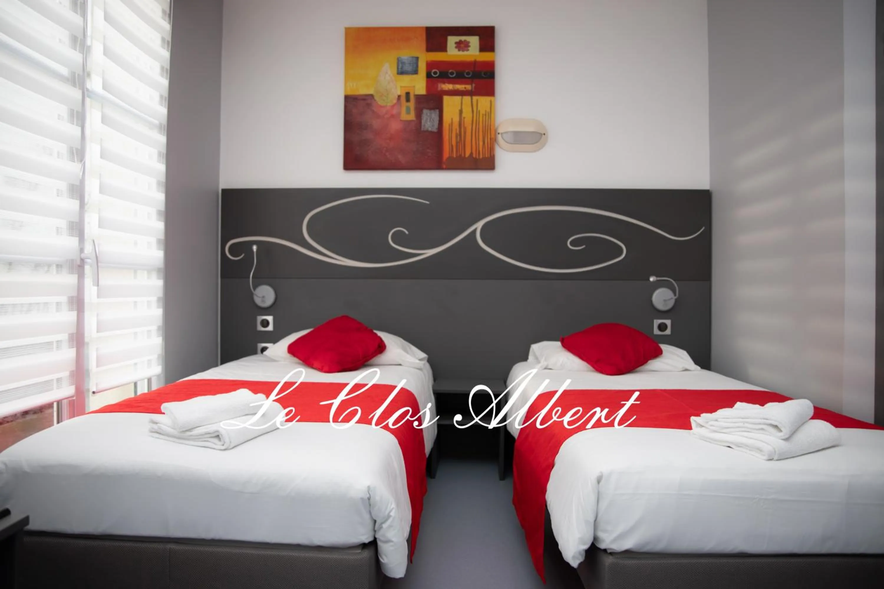 Bed in Le Clos Albert