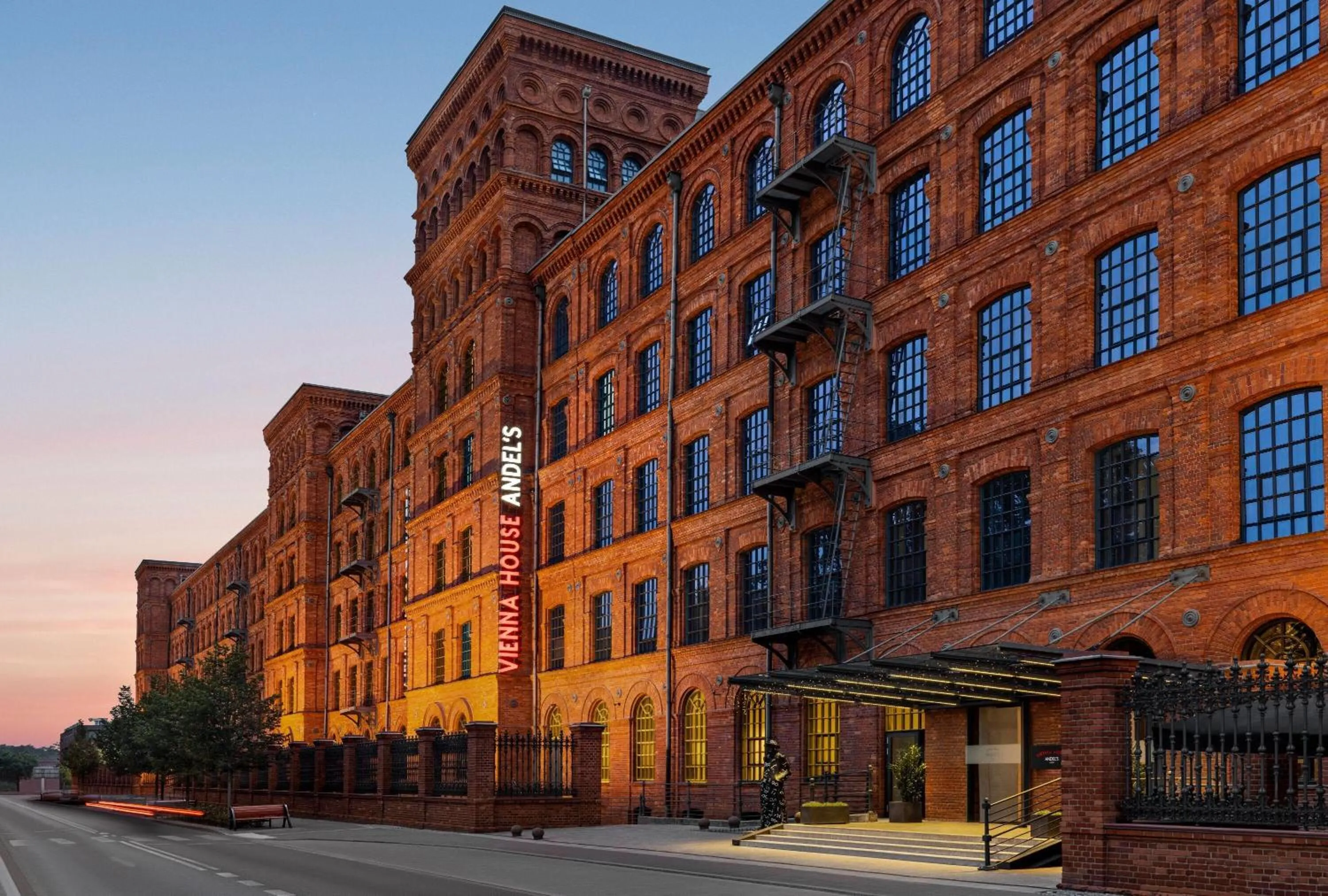 Property building in Vienna House by Wyndham Andel's Lodz