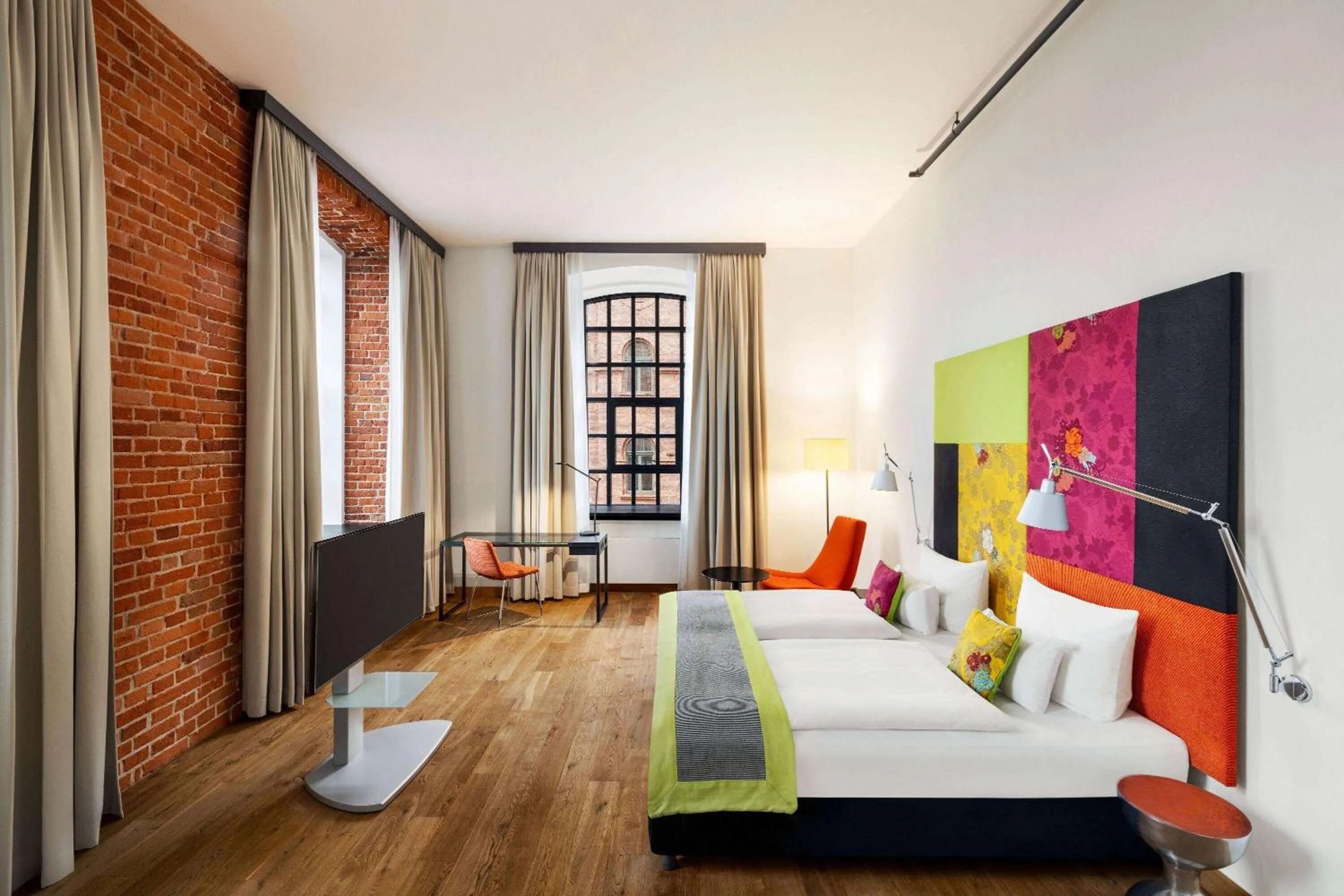 Bed in Vienna House by Wyndham Andel's Lodz