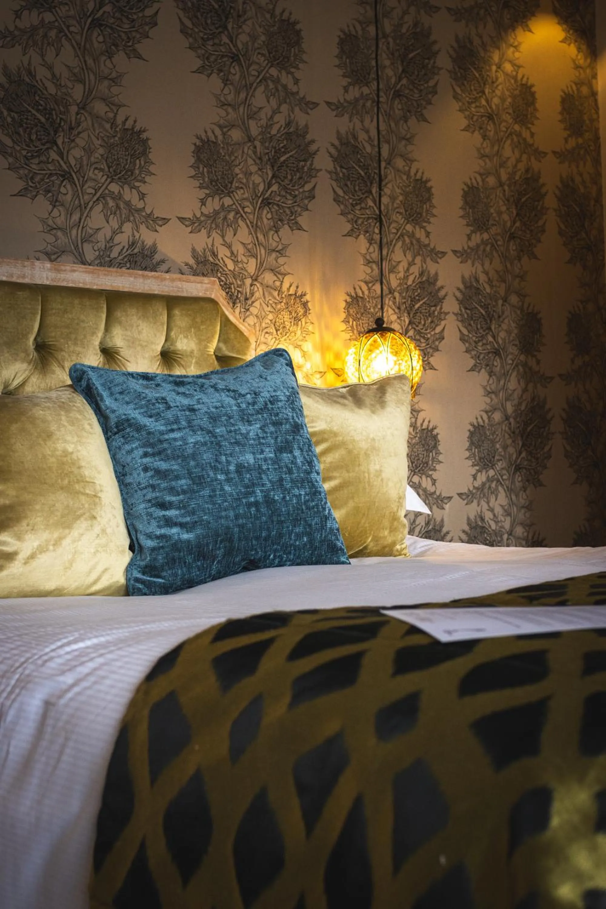 Bedroom, Bed in The Peacock at Barlow