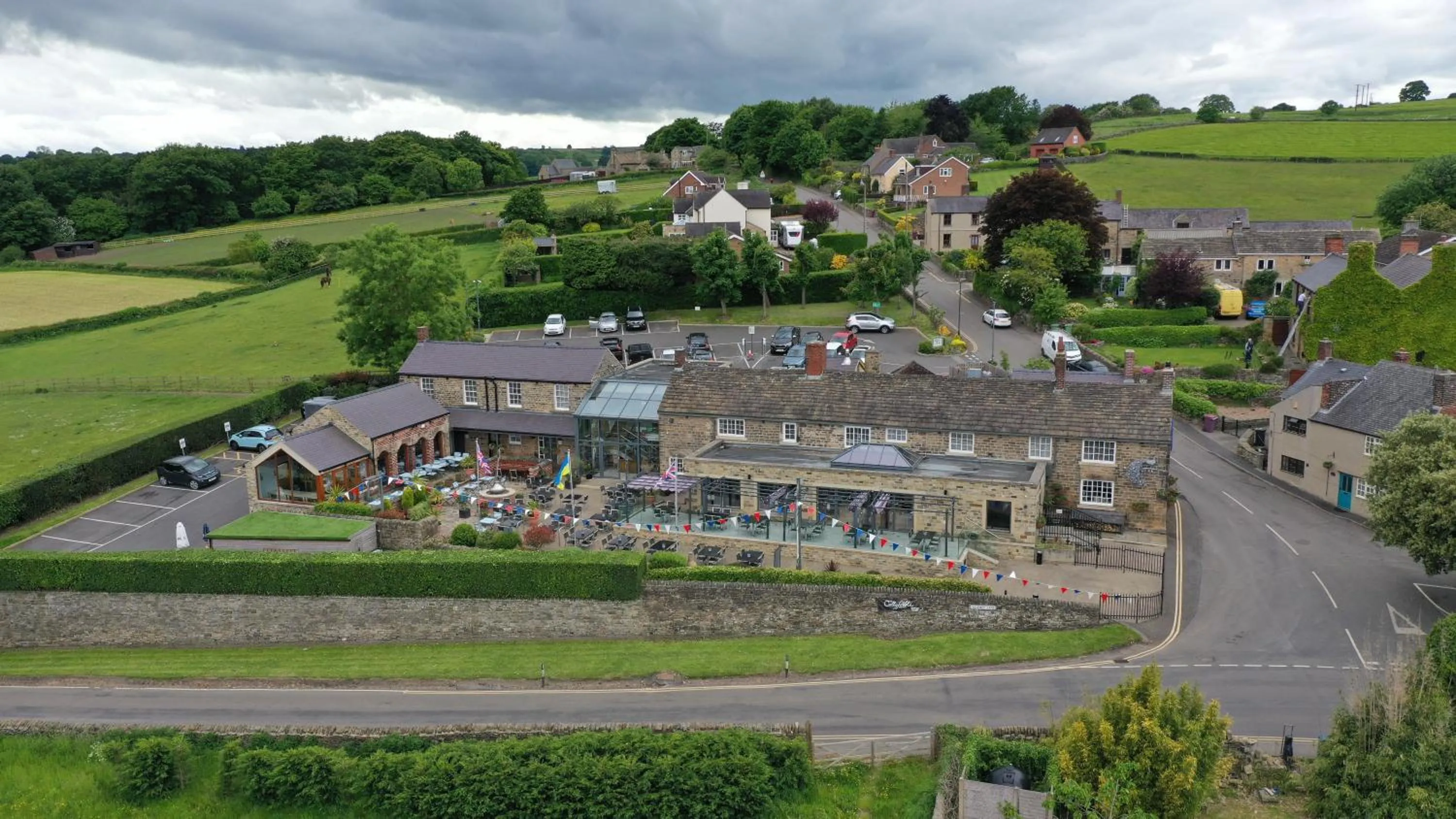 Property building in The Peacock at Barlow