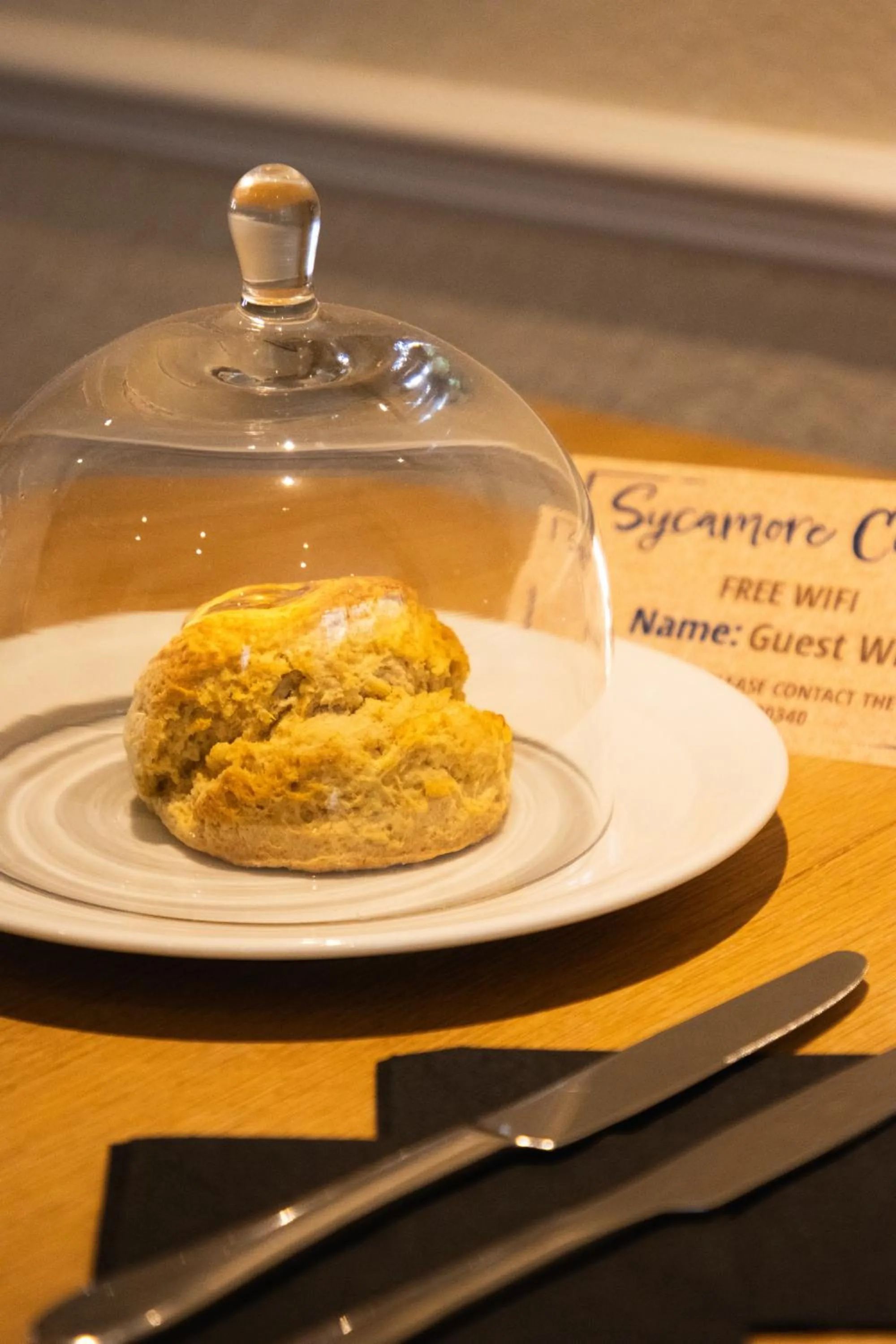 Food and drinks in The Peacock at Barlow