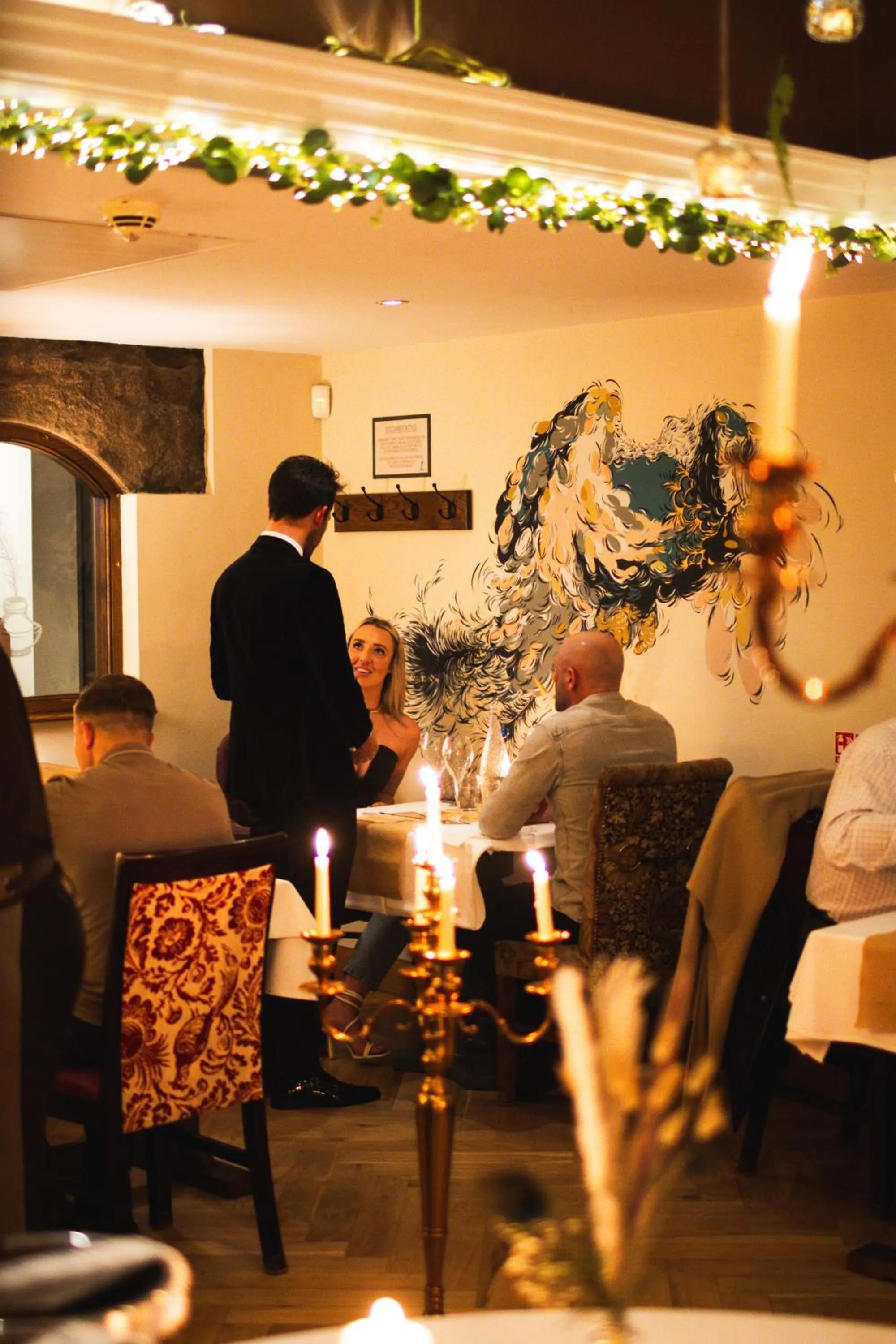 Restaurant/places to eat in The Peacock at Barlow