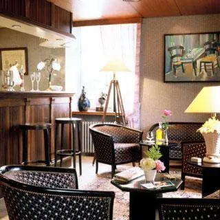 Lobby or reception in Hôtel Restaurant Taillard