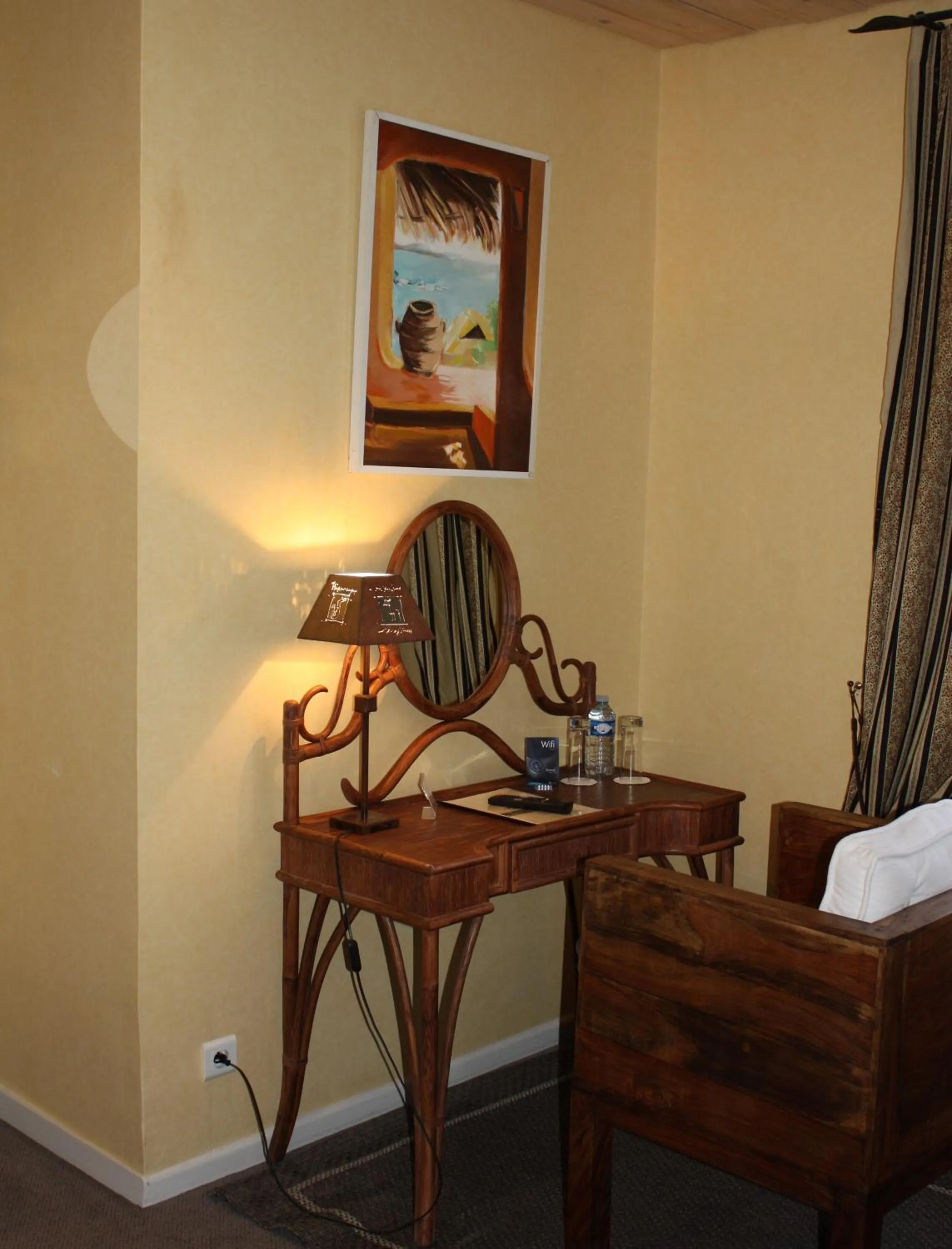 Decorative detail in Hôtel Restaurant Taillard