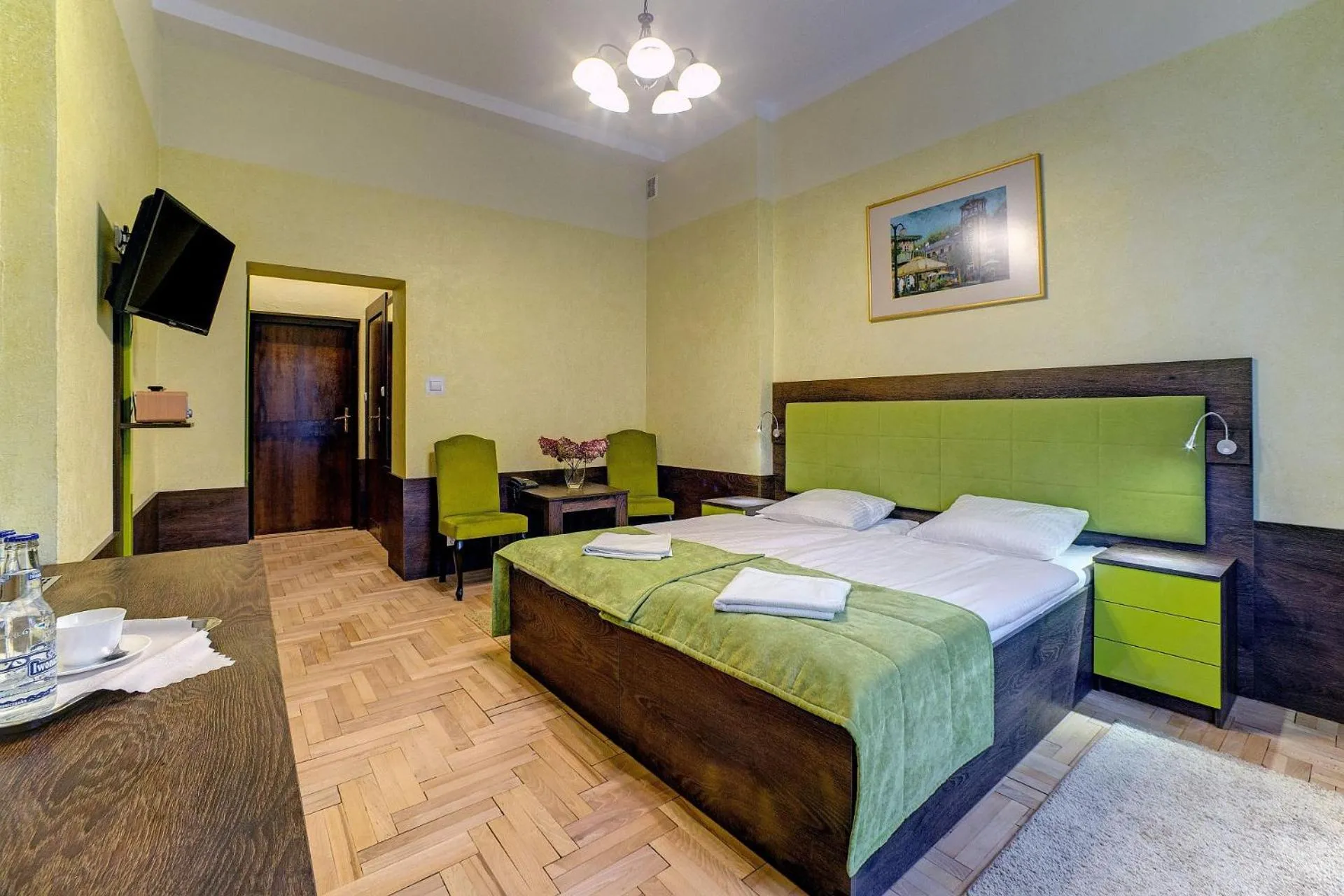 Photo of the whole room, Bed in Pod Jodłą
