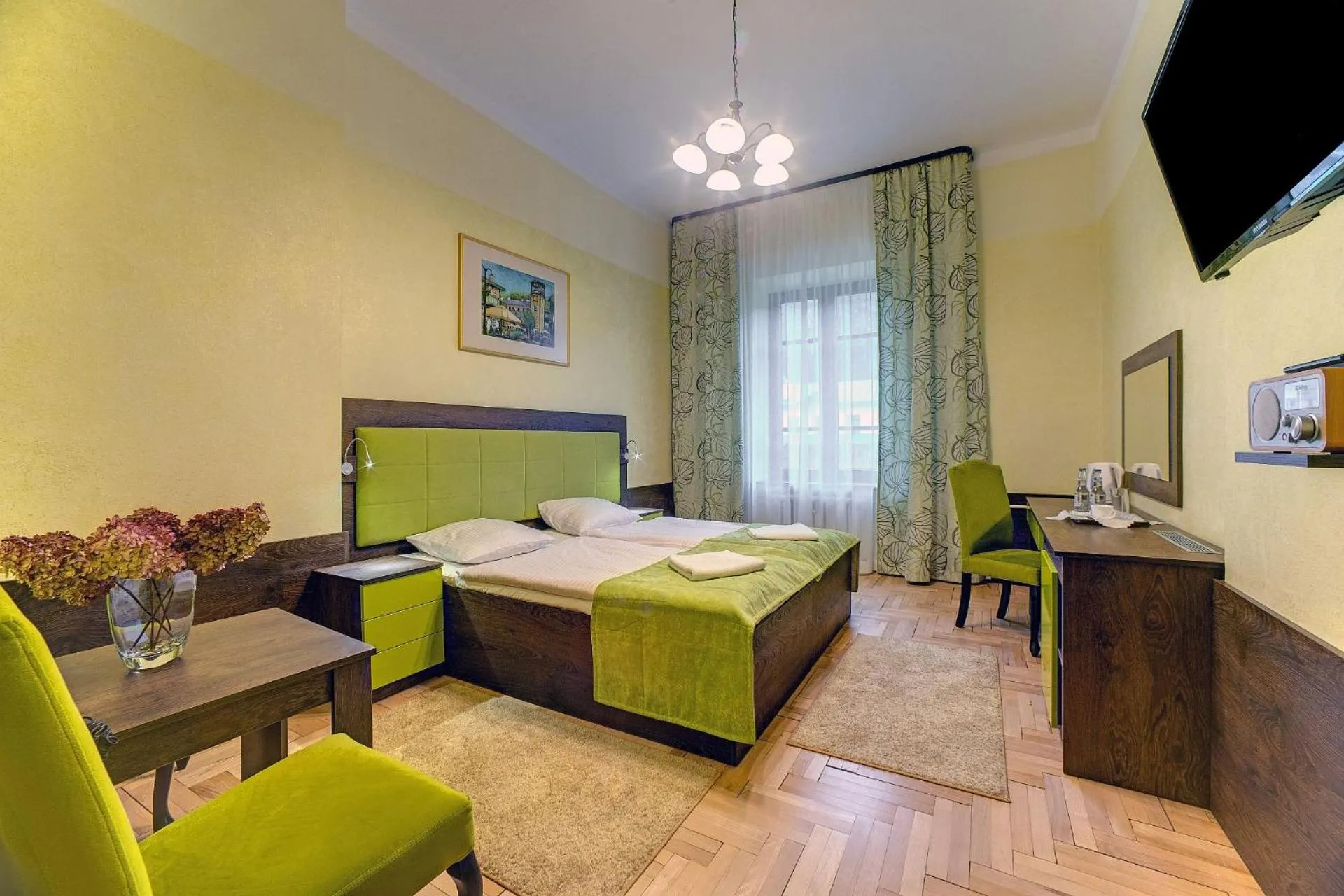 Photo of the whole room, Bed in Pod Jodłą