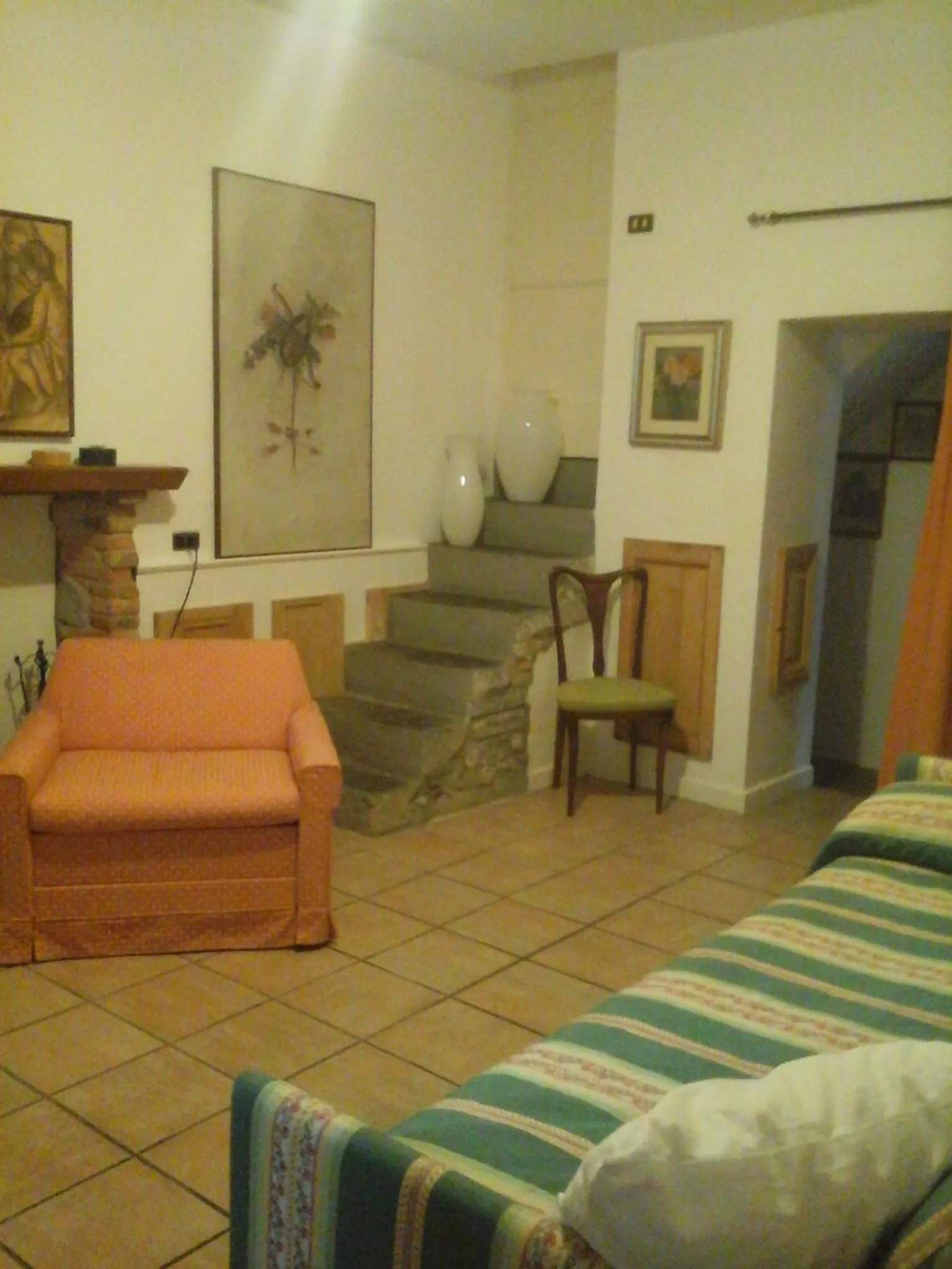 Bed in Bio&B Cascina Montebello