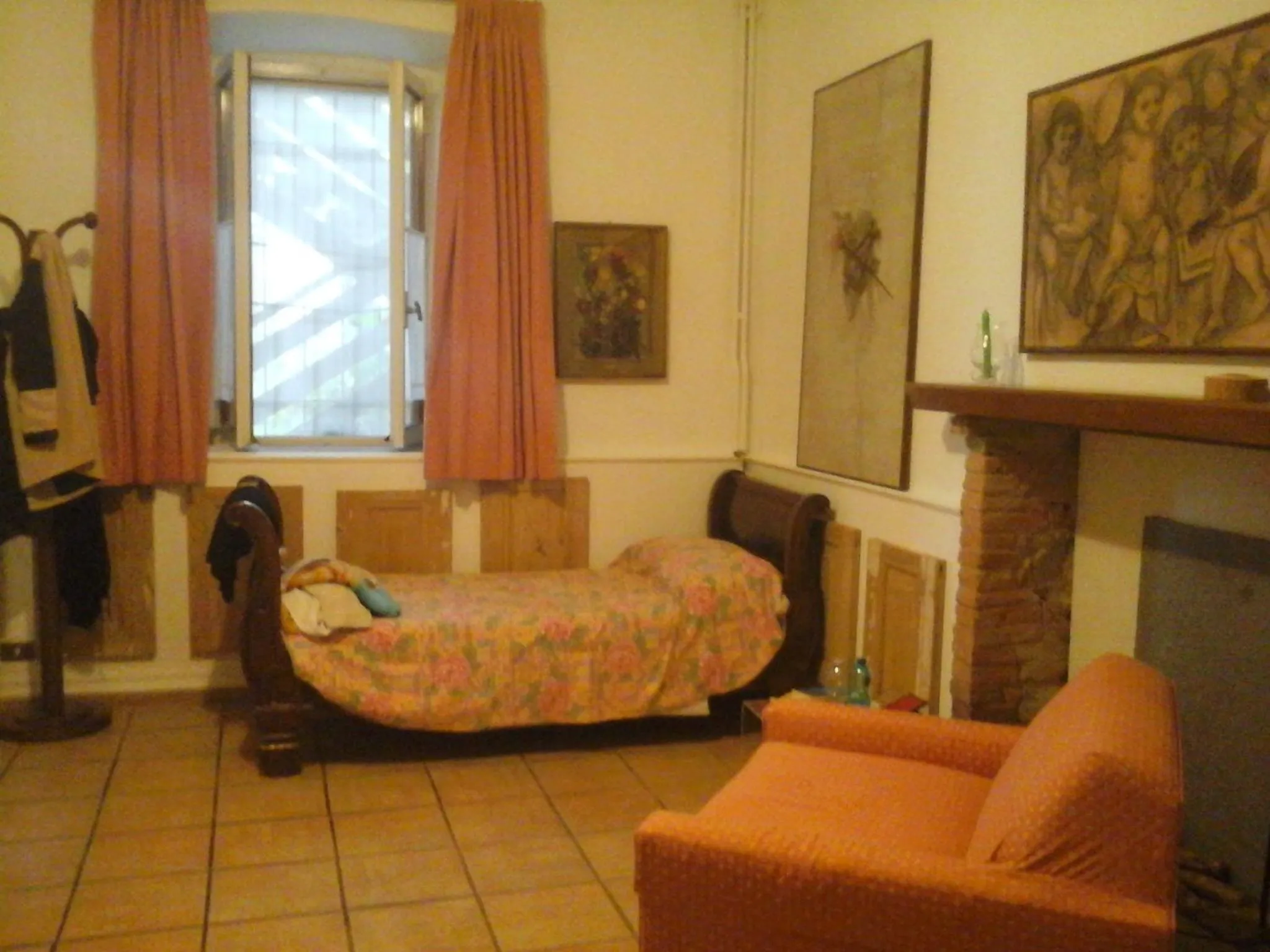 Living room in Bio&B Cascina Montebello