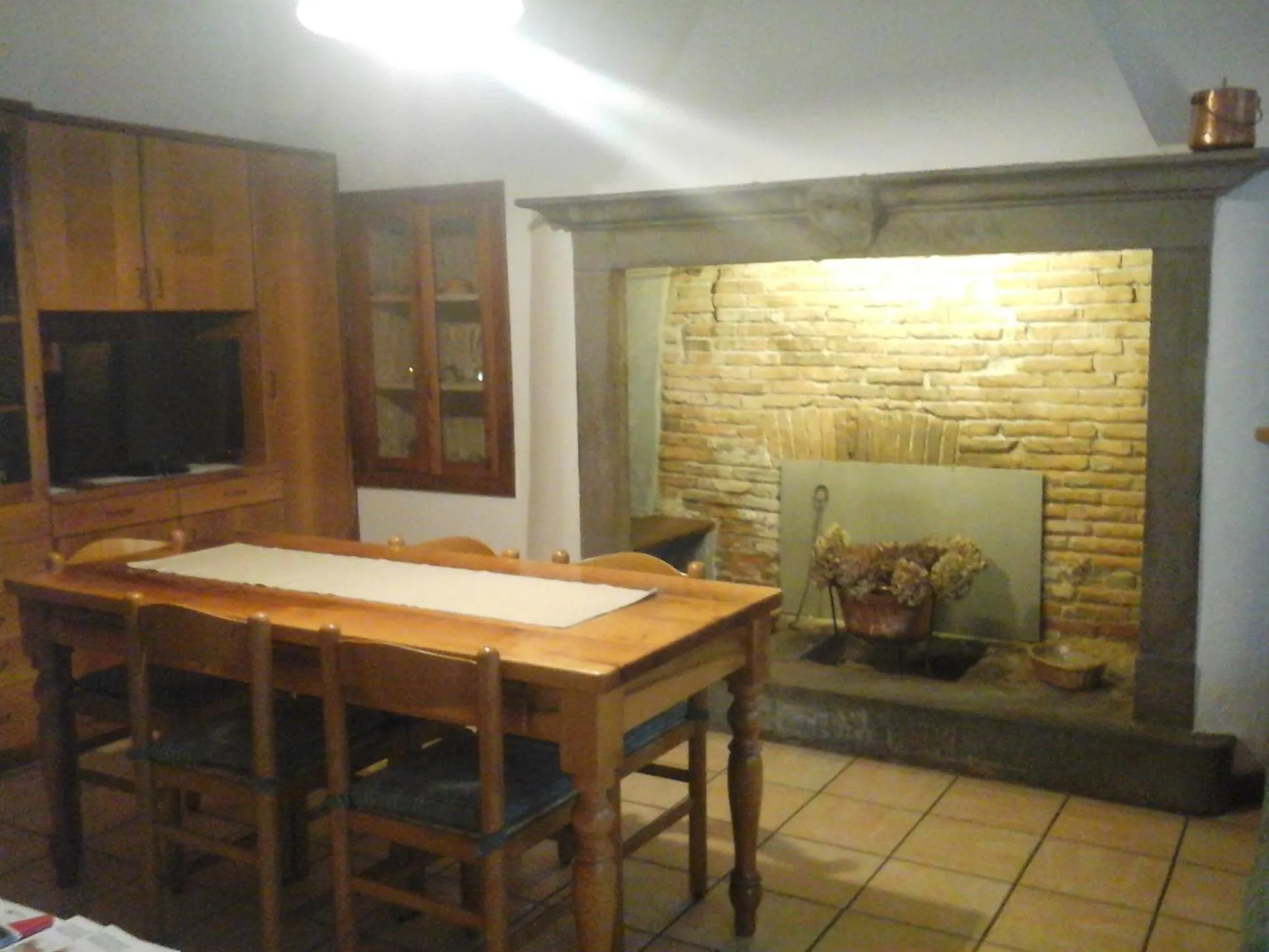 Communal kitchen in Bio&B Cascina Montebello