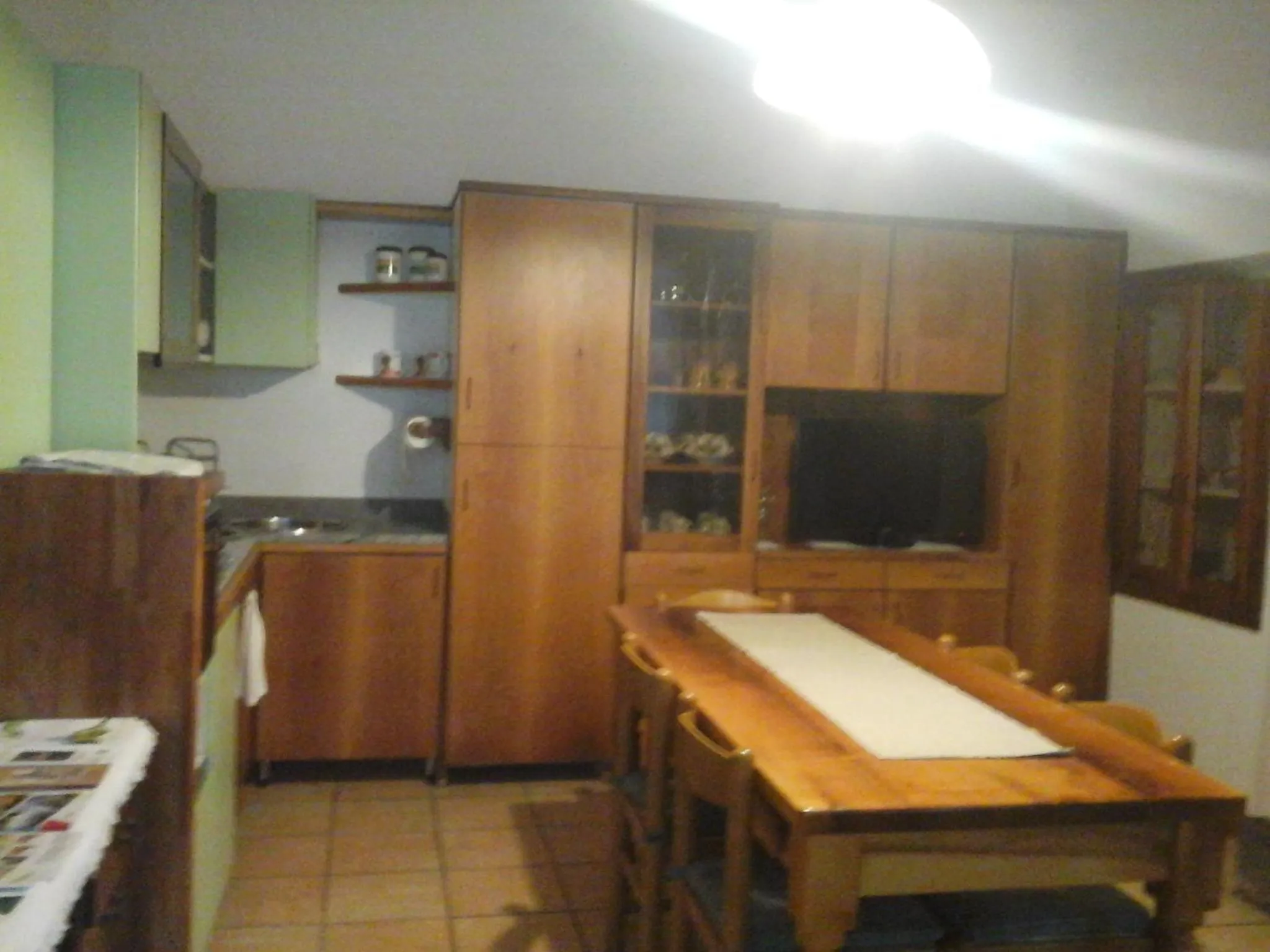 Communal kitchen in Bio&B Cascina Montebello