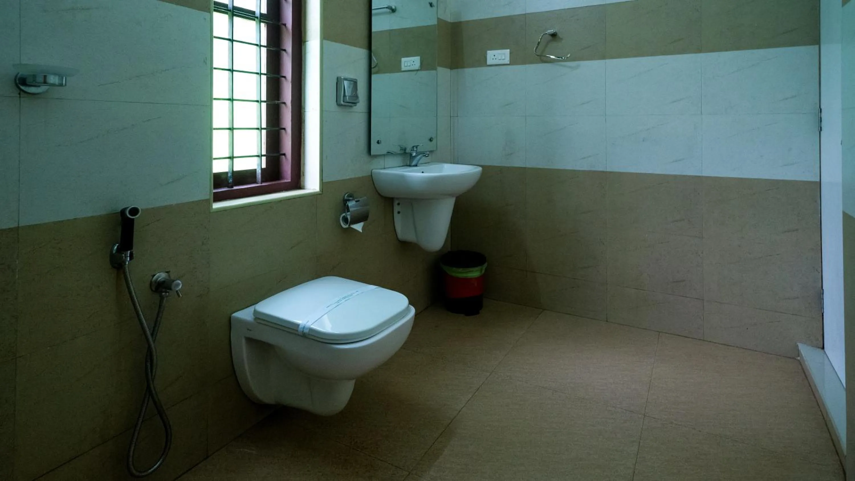 Toilet in Vythiri Holiday Resort, Wayanad