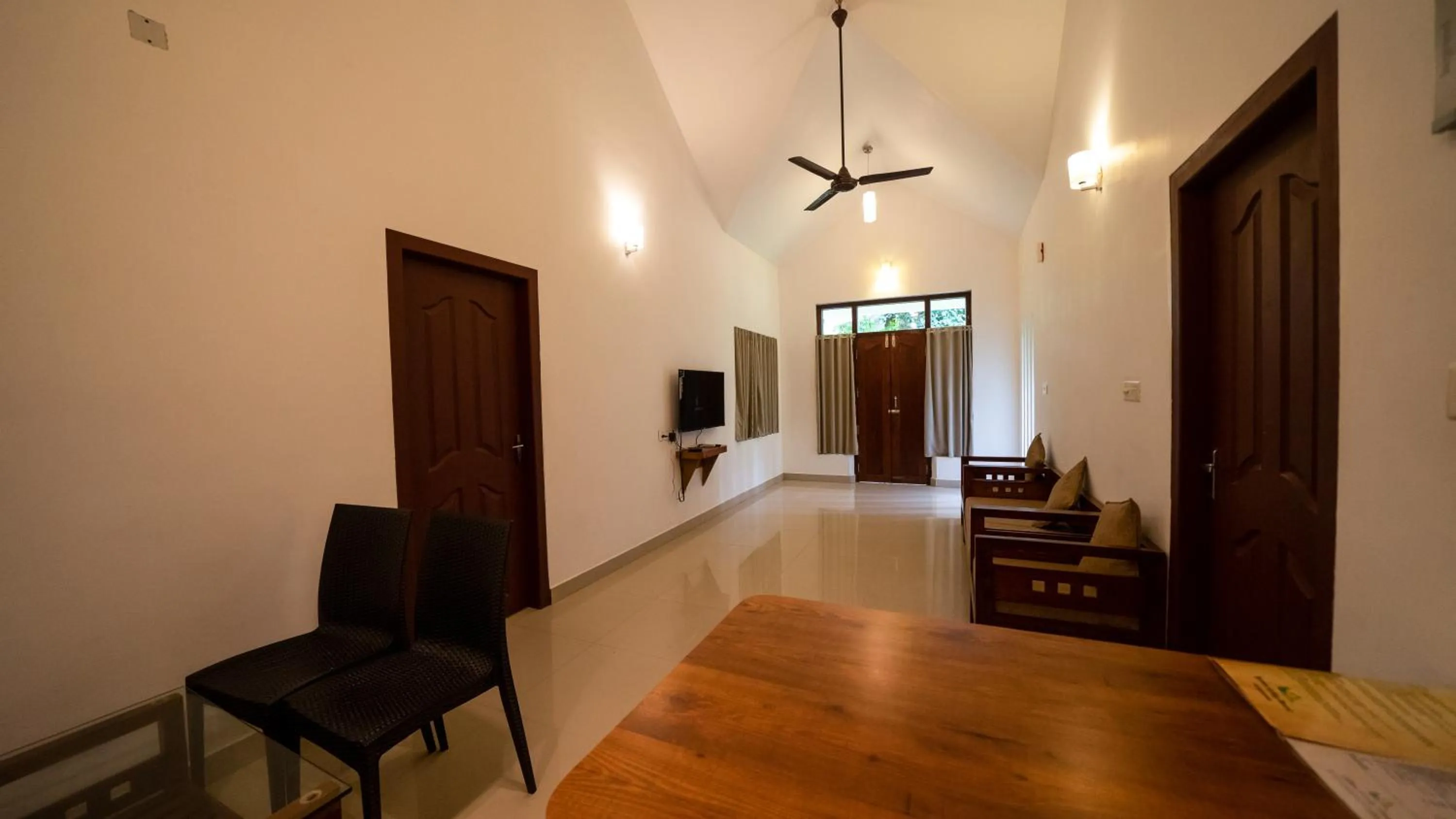 TV and multimedia in Vythiri Holiday Resort, Wayanad