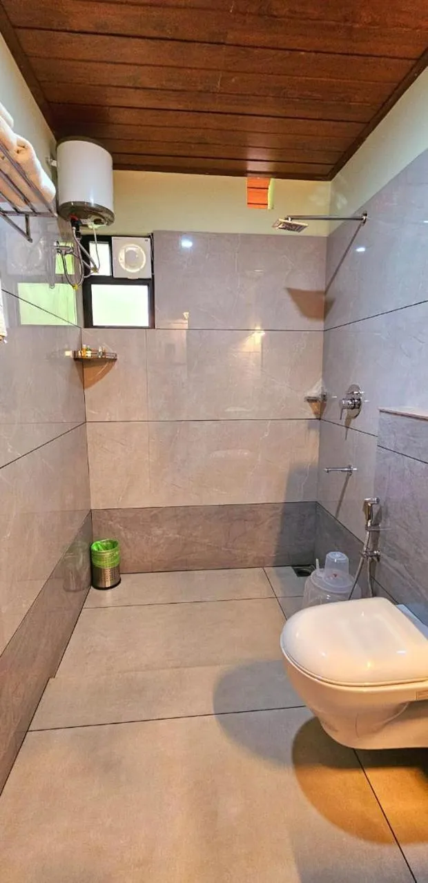 Shower in Vythiri Holiday Resort, Wayanad