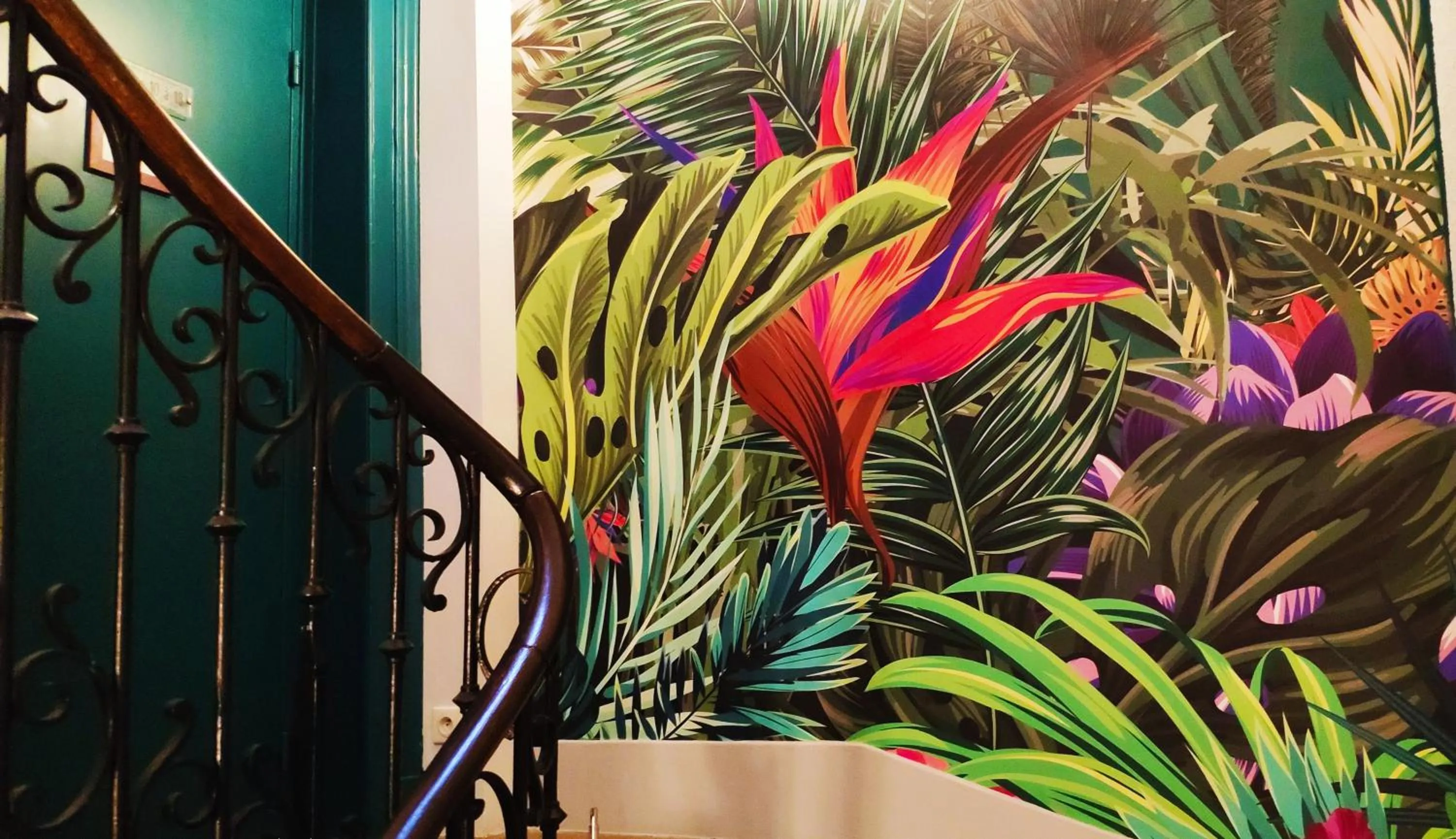 Lobby or reception in Atipik Hôtel