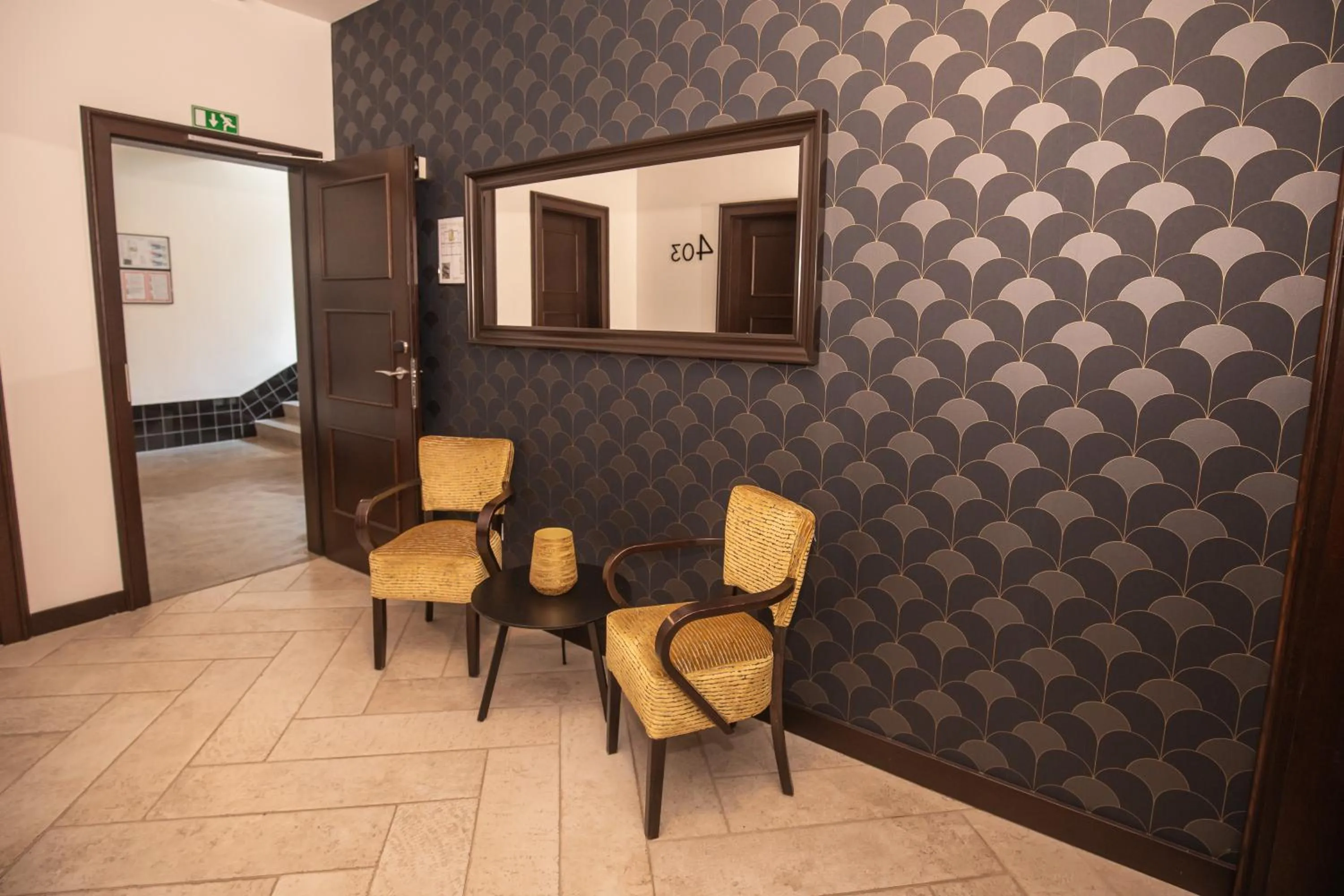 Seating area in Urban Boutique Hotel Center