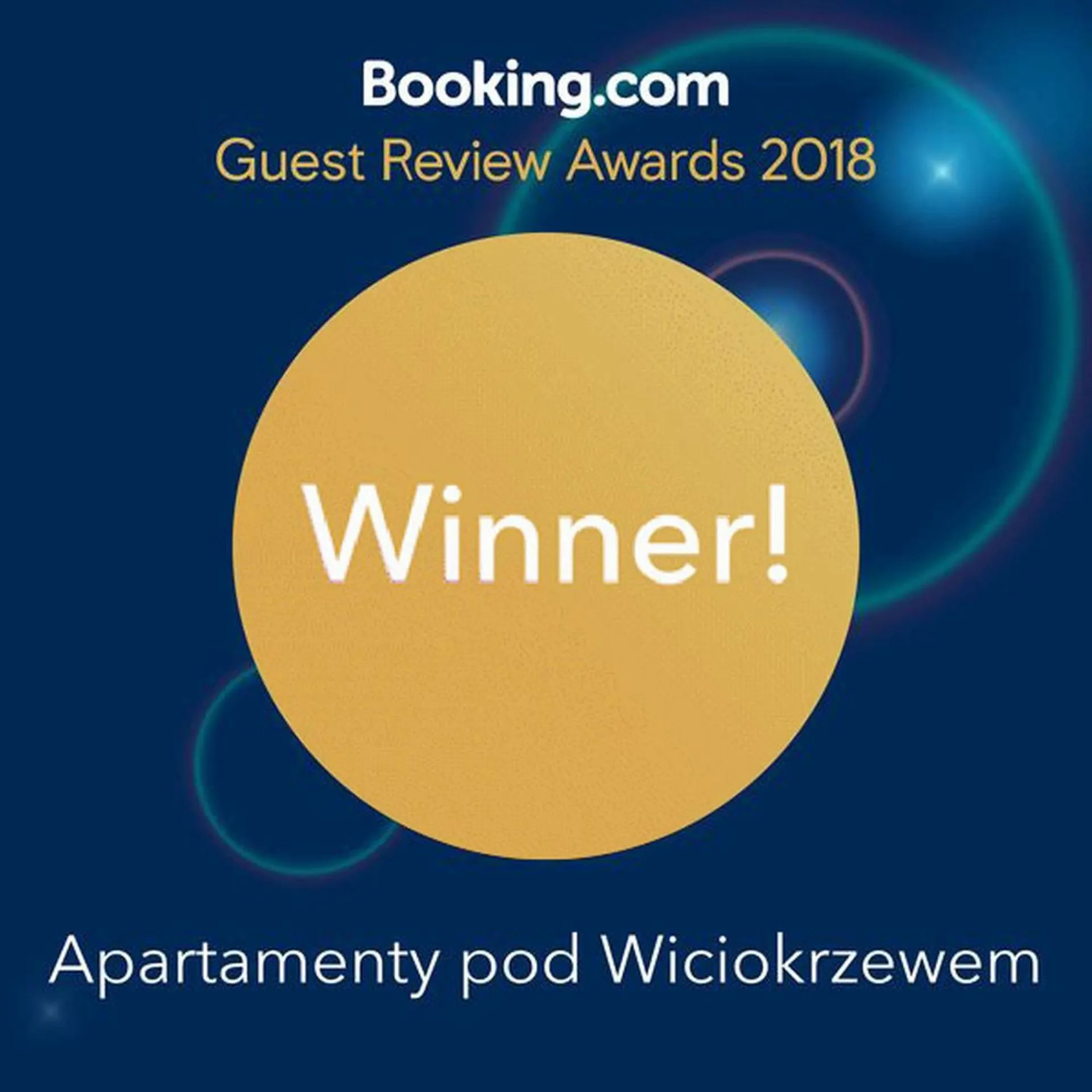 Certificate/Award in Apartamenty pod Wiciokrzewem
