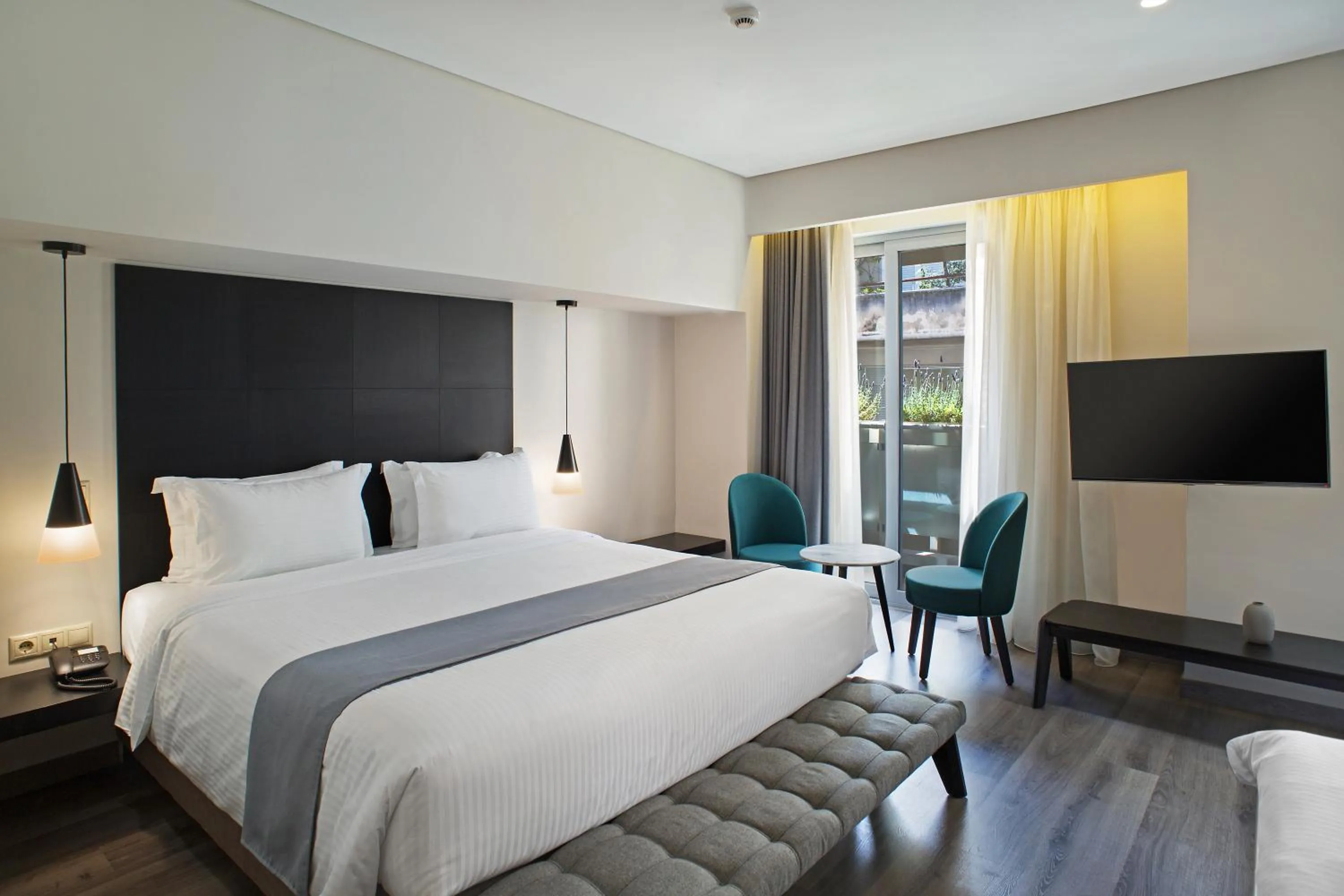 Bed in Hotel Lozenge