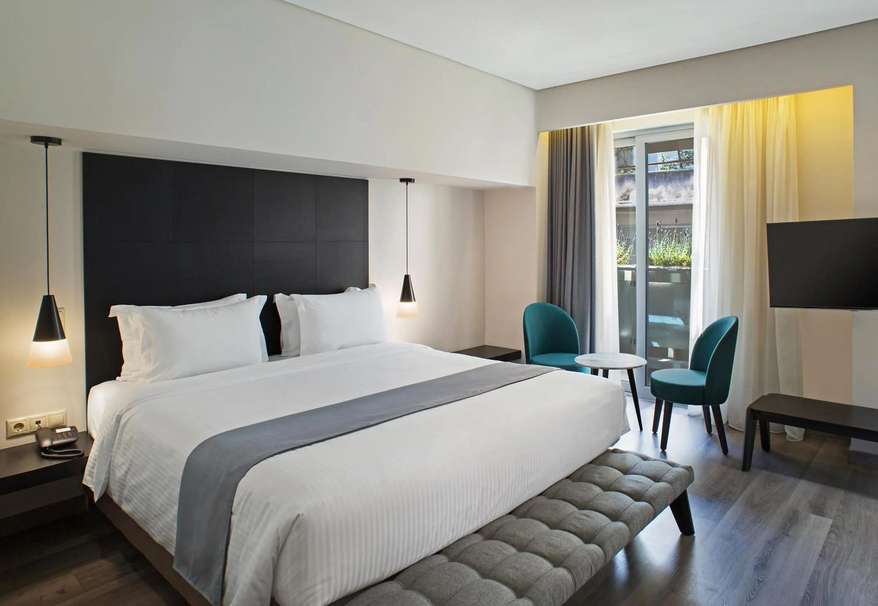 Bed in Hotel Lozenge