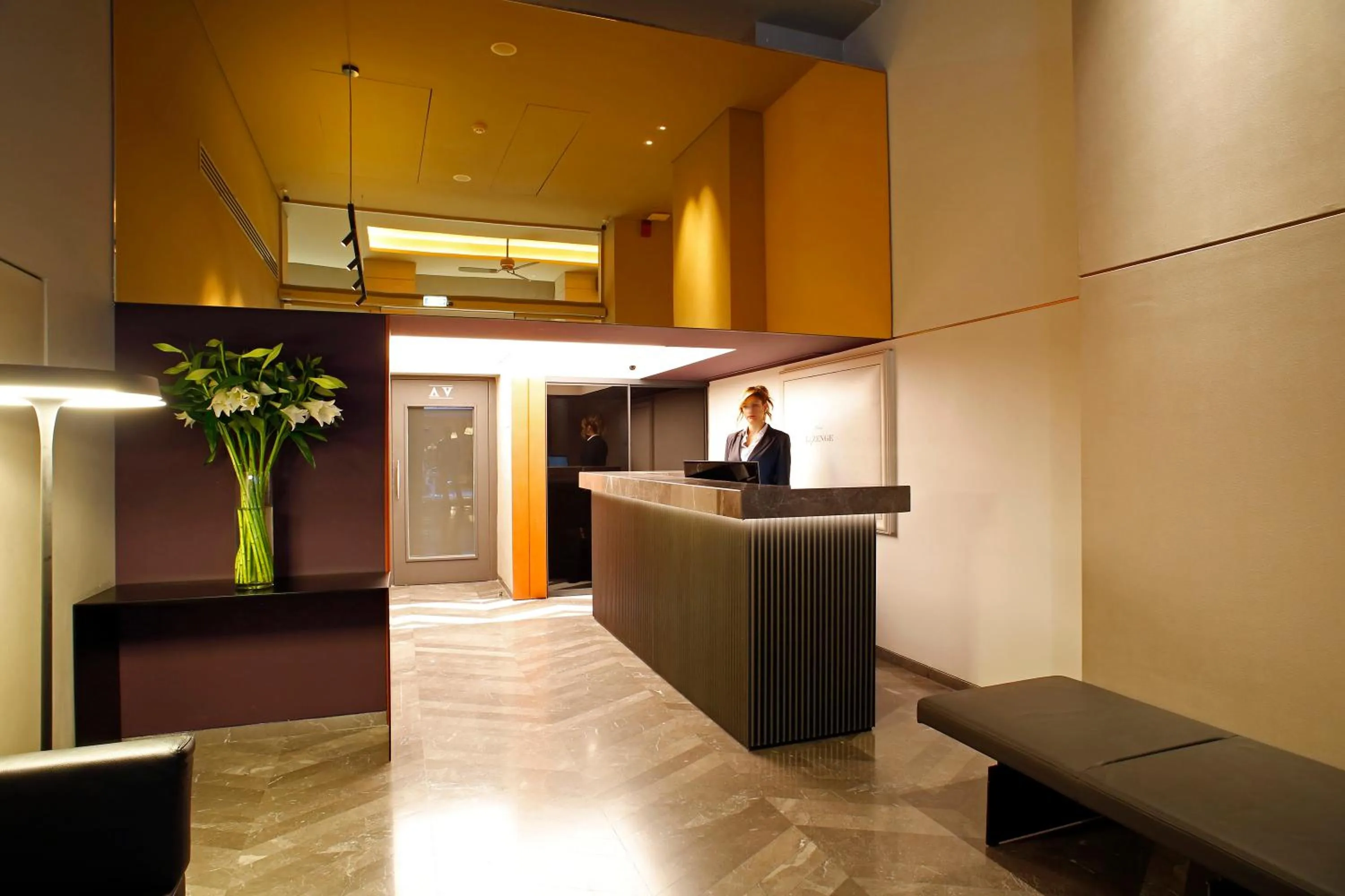 Lobby or reception in Hotel Lozenge