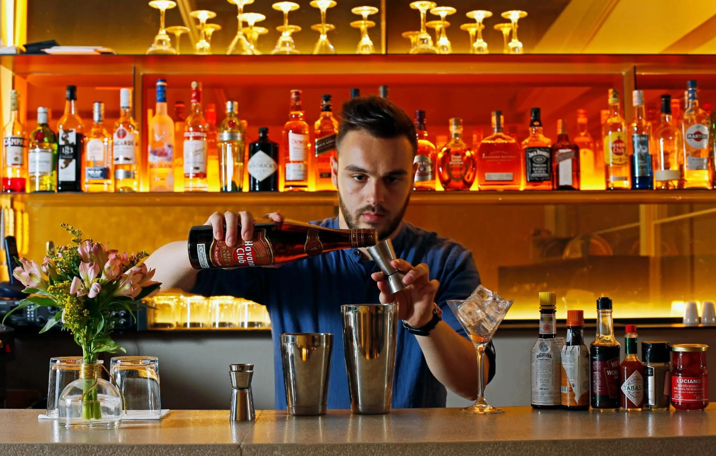 Lounge or bar in Hotel Lozenge