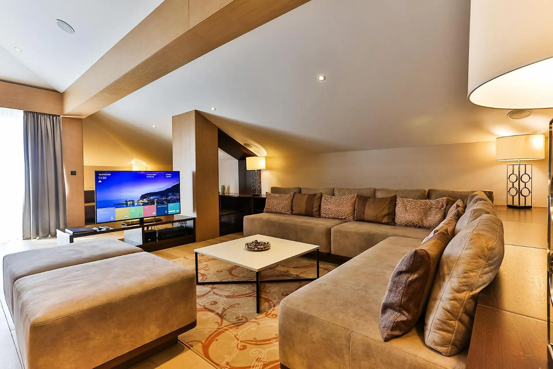 Living room in Hotel Riva by Aycon