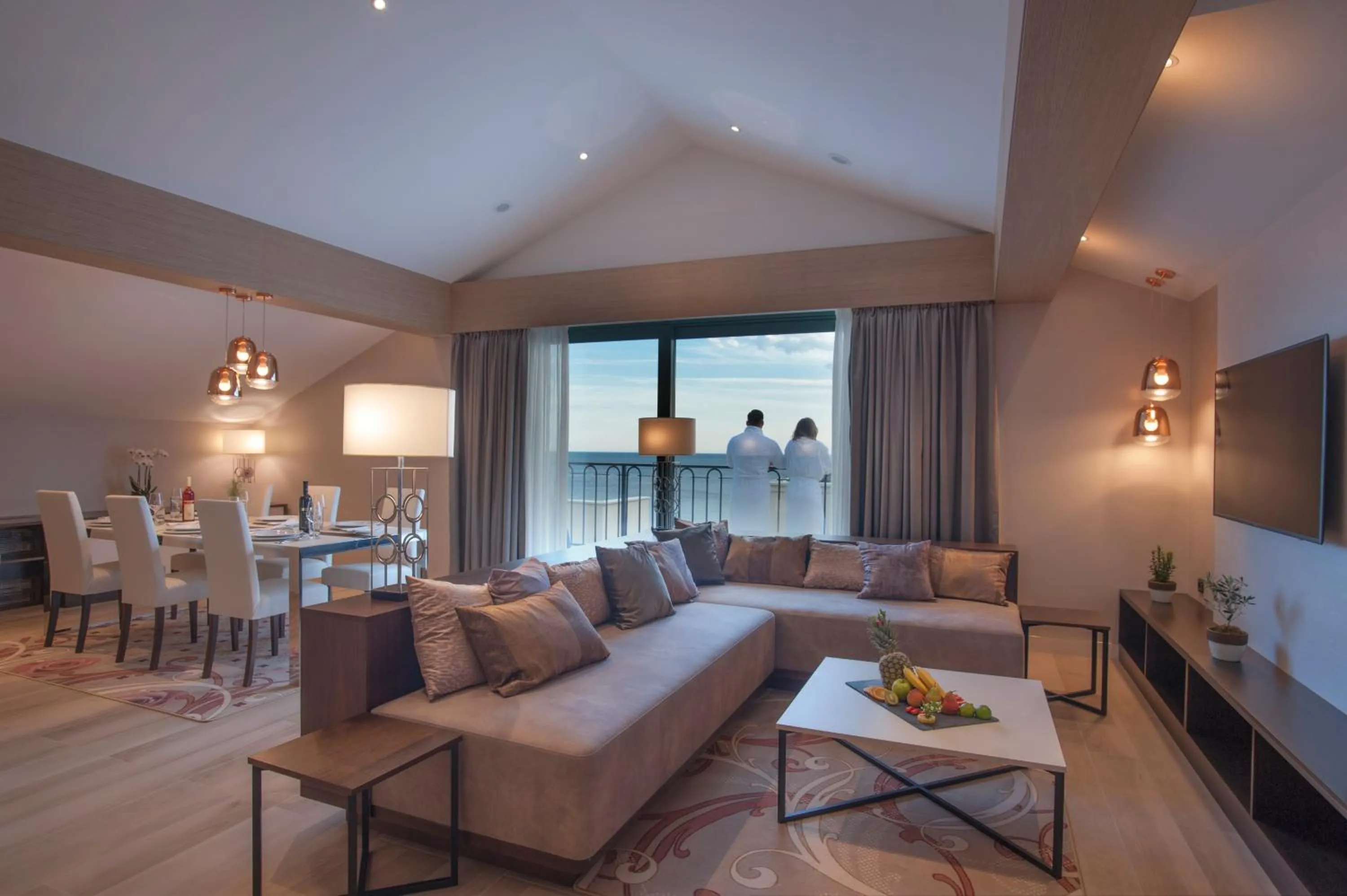 Living room in Hotel Riva by Aycon