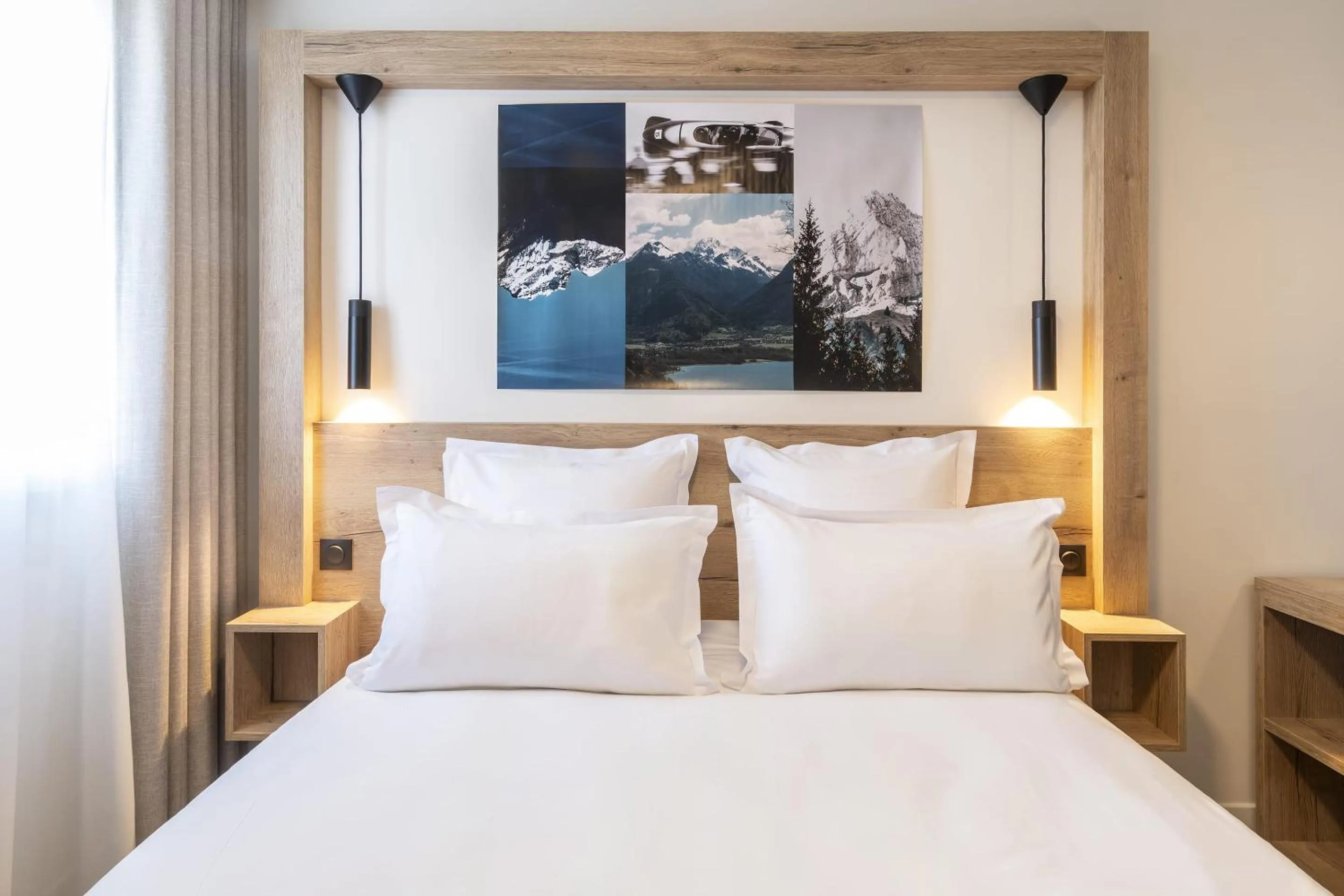 Bed in Best Western Kobalt Annecy Nord - Epagny