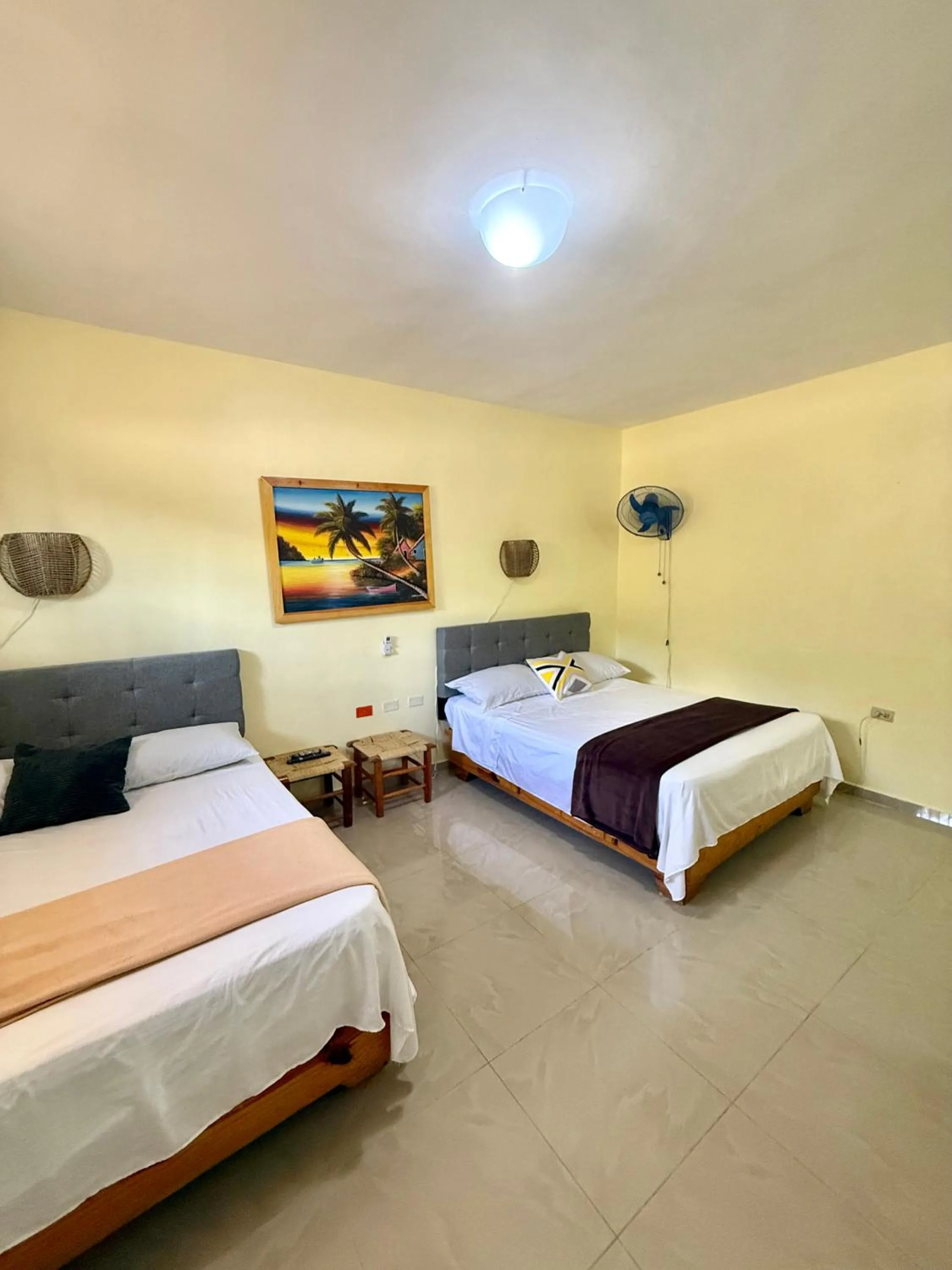 Bed in Hotel Al Mare